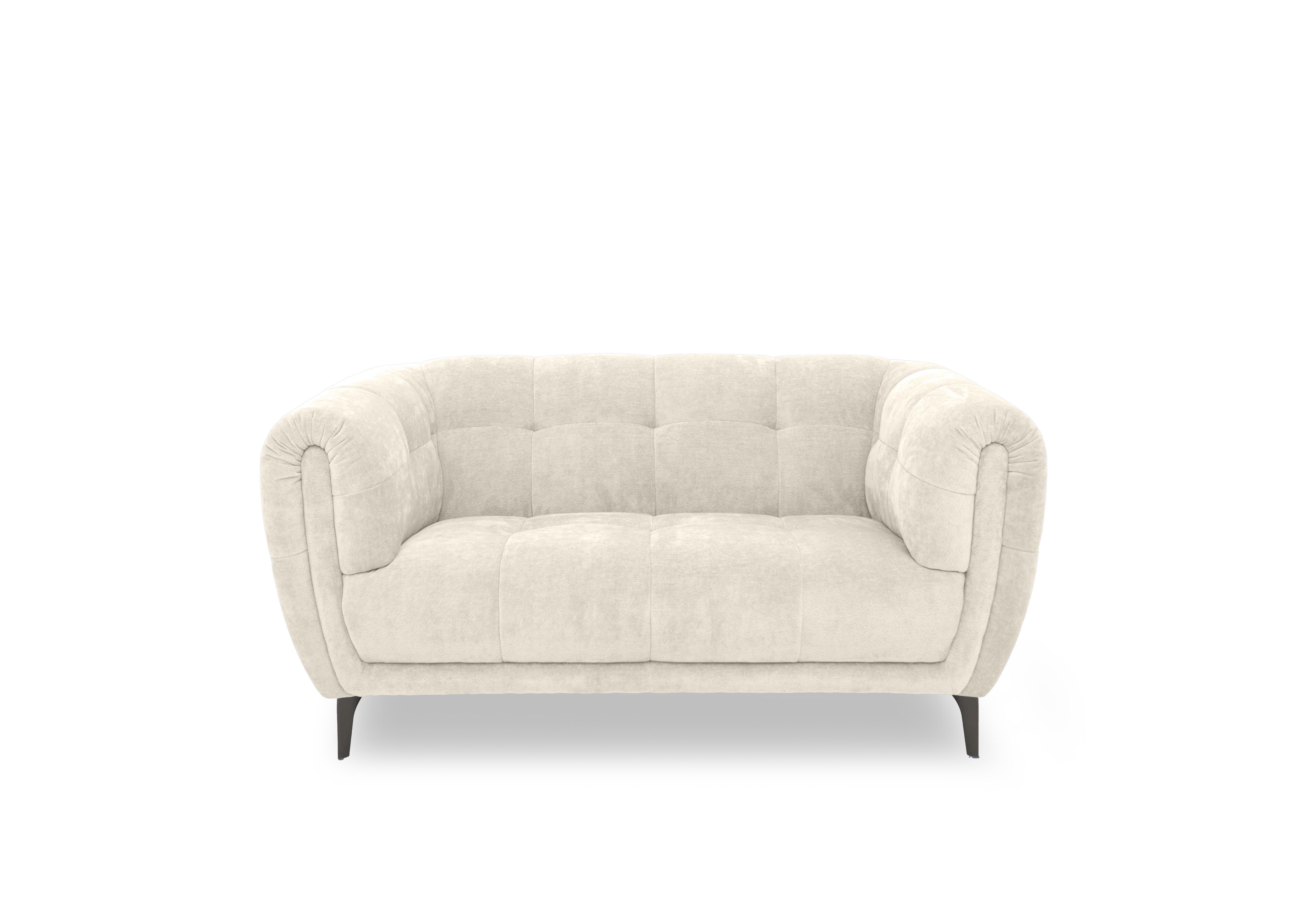 Sienna Fabric 2 Seater Sofa in Hudson Ivory 25102 on Furniture Village