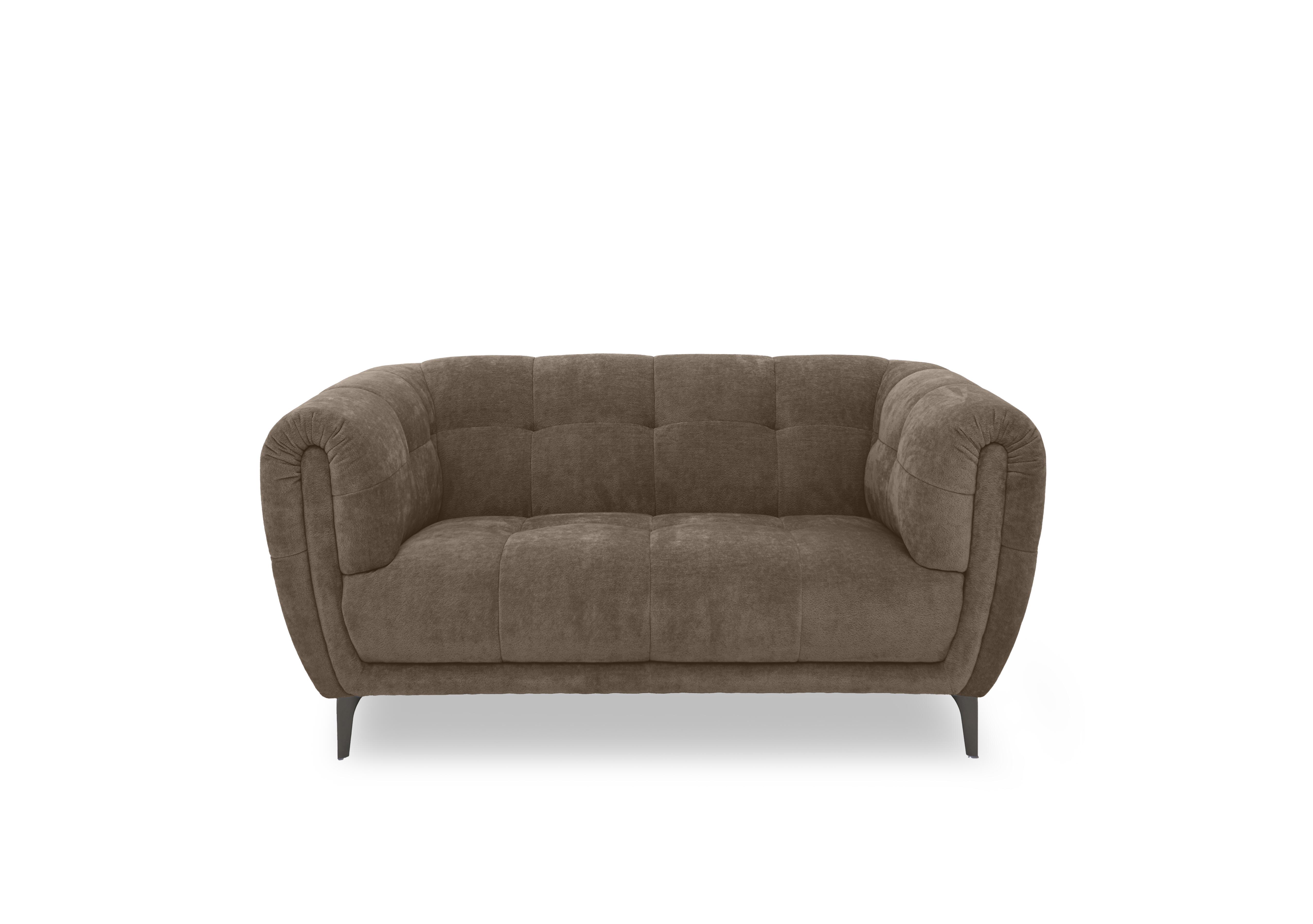 Sienna Fabric 2 Seater Sofa in Hudson Mocha 25431 on Furniture Village