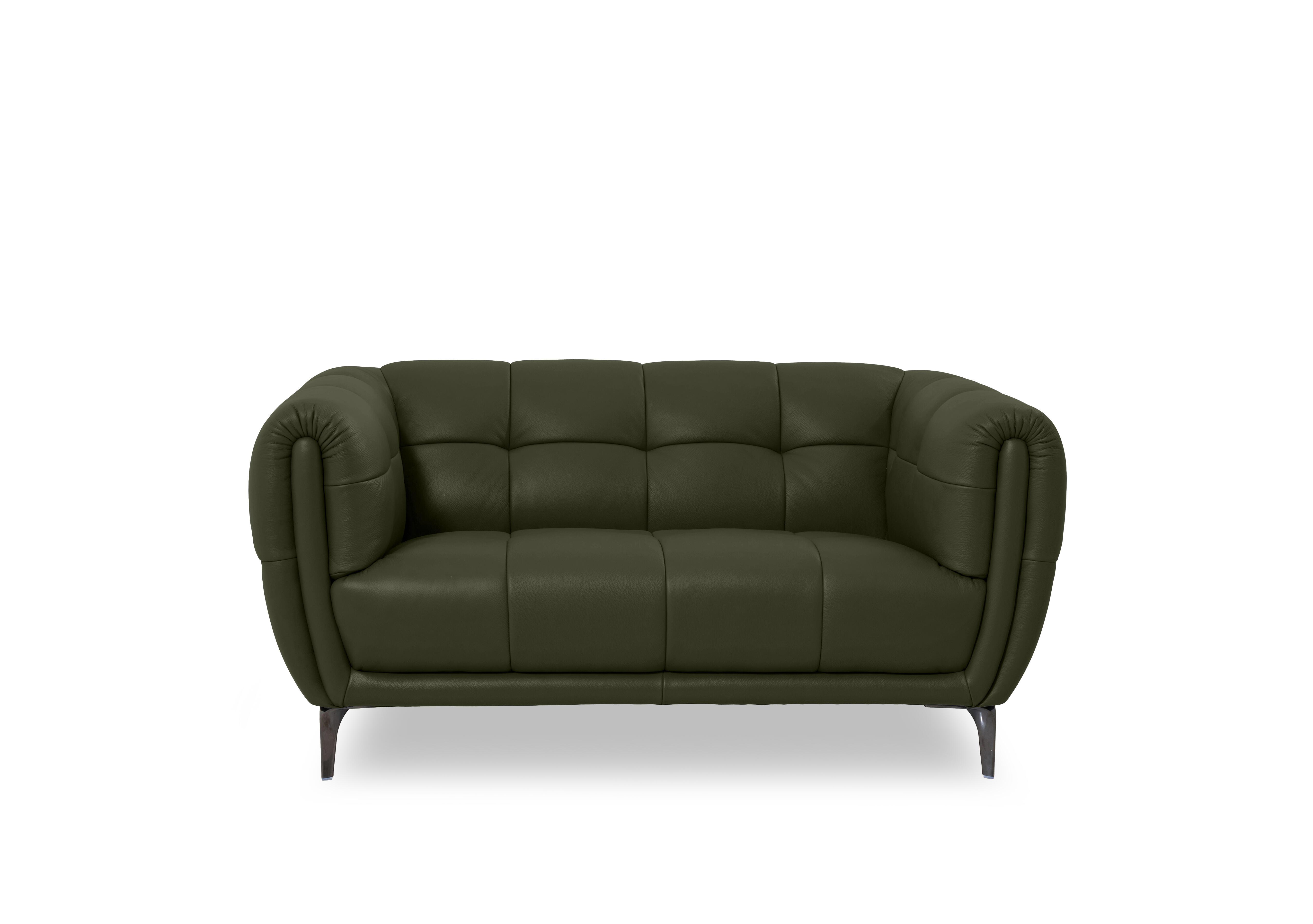 Sienna Leather 2 Seater Sofa in Oslo Oslo Pine Cat-40/10 on Furniture Village