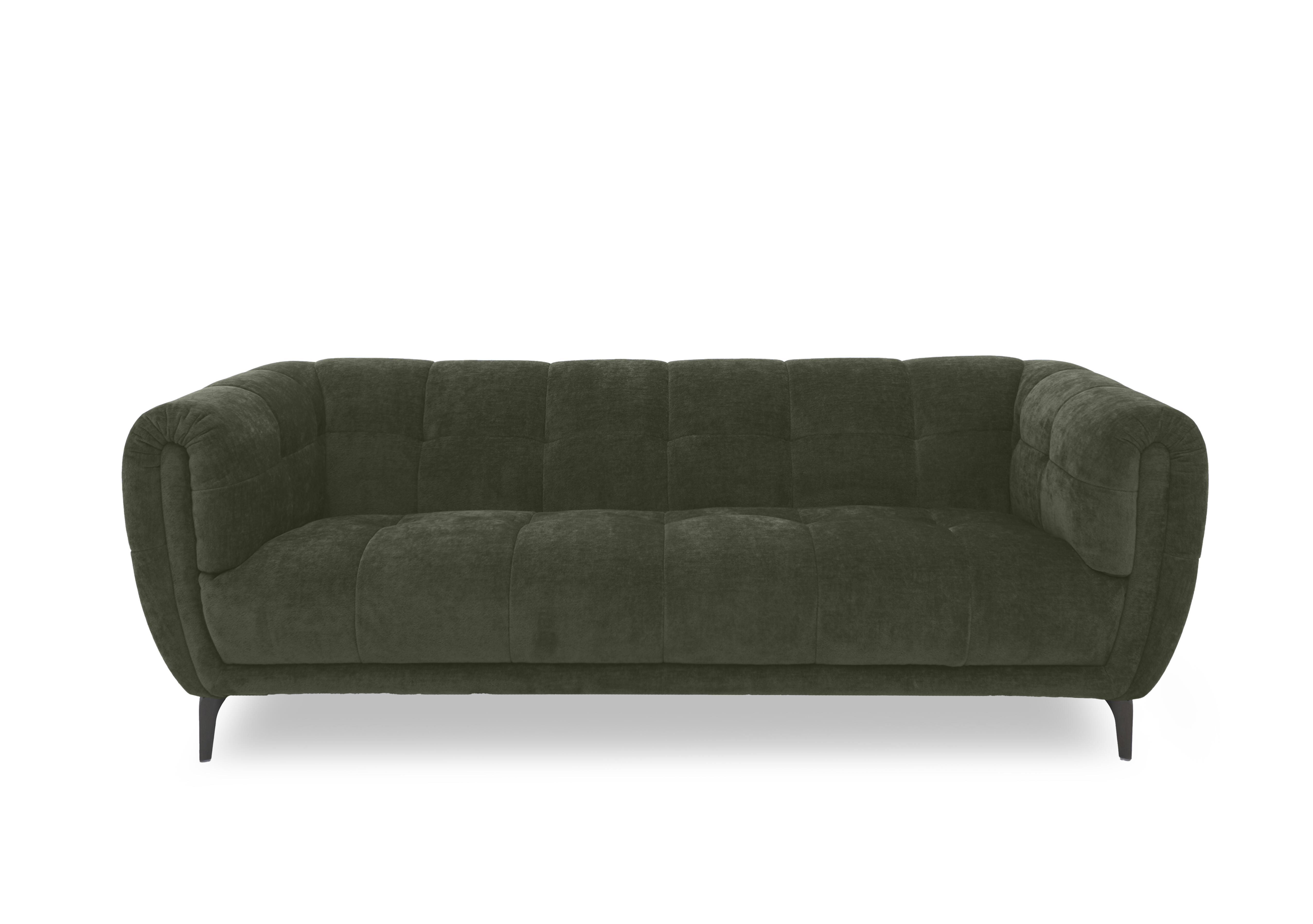 Sienna Fabric 3 Seater Sofa in Hudson Pine 25355 on Furniture Village