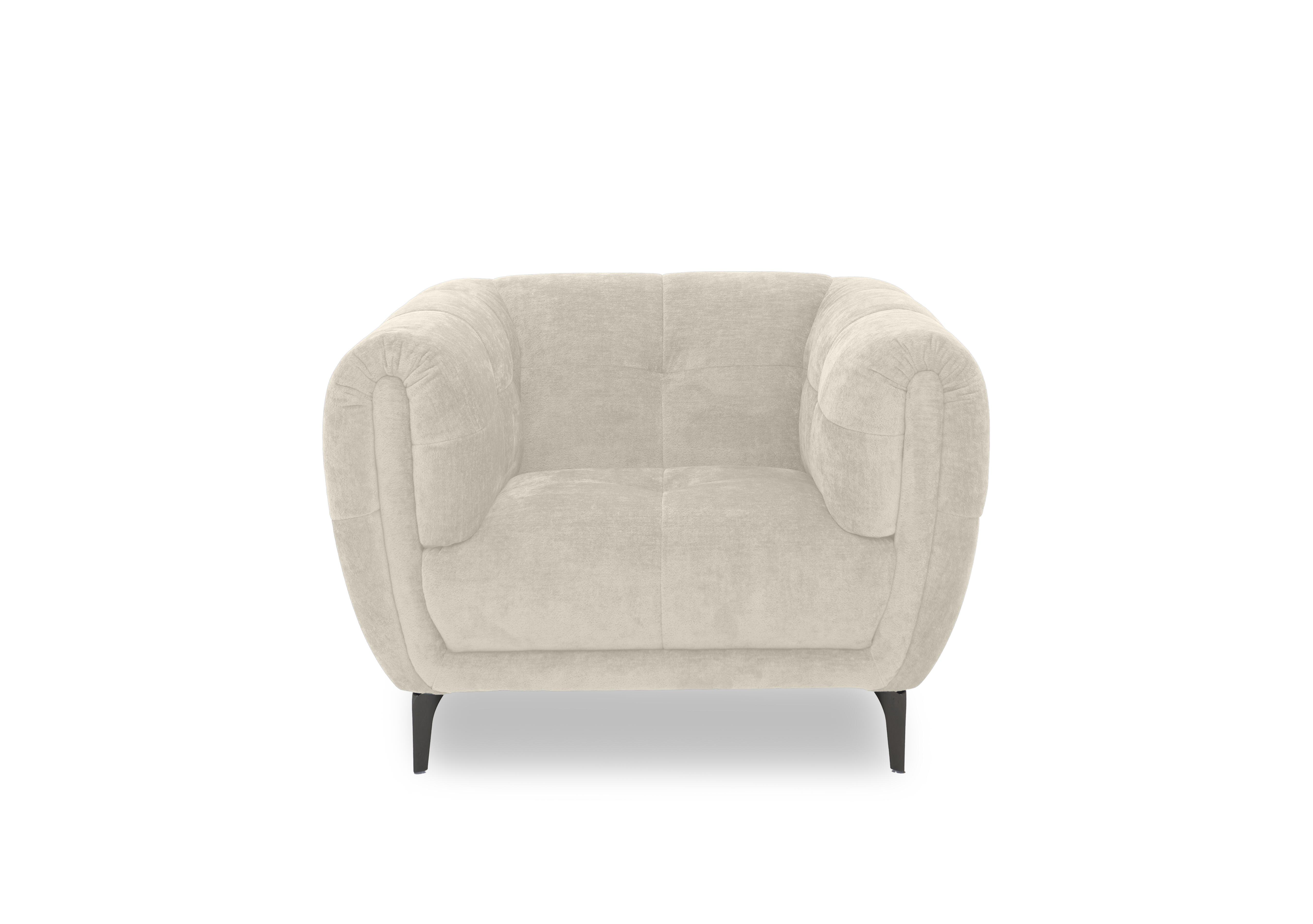 Sienna Fabric Chair in Hudson Mink 25120 on Furniture Village