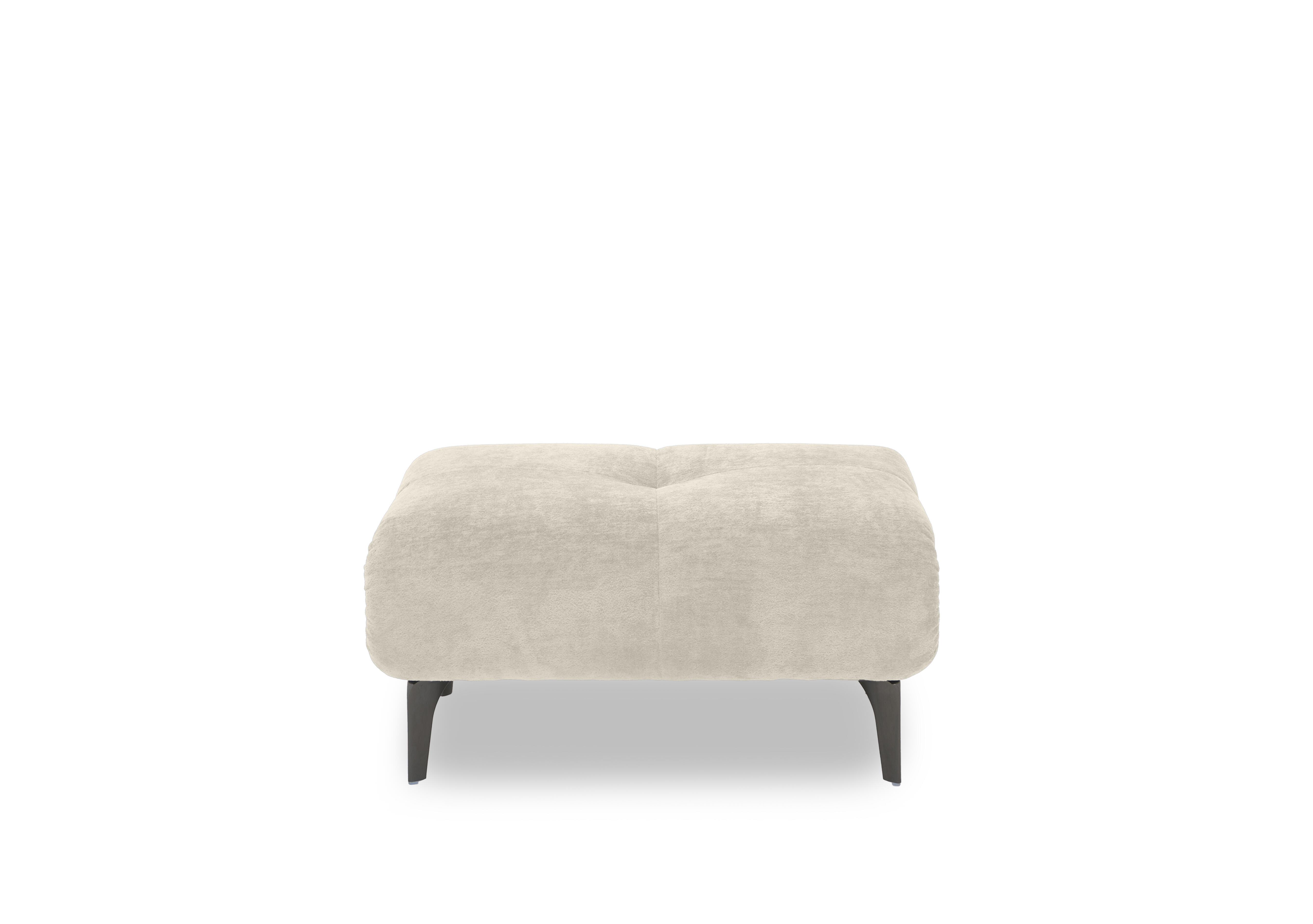 Sienna Fabric Large Footstool in Hudson Mink 25120 on Furniture Village