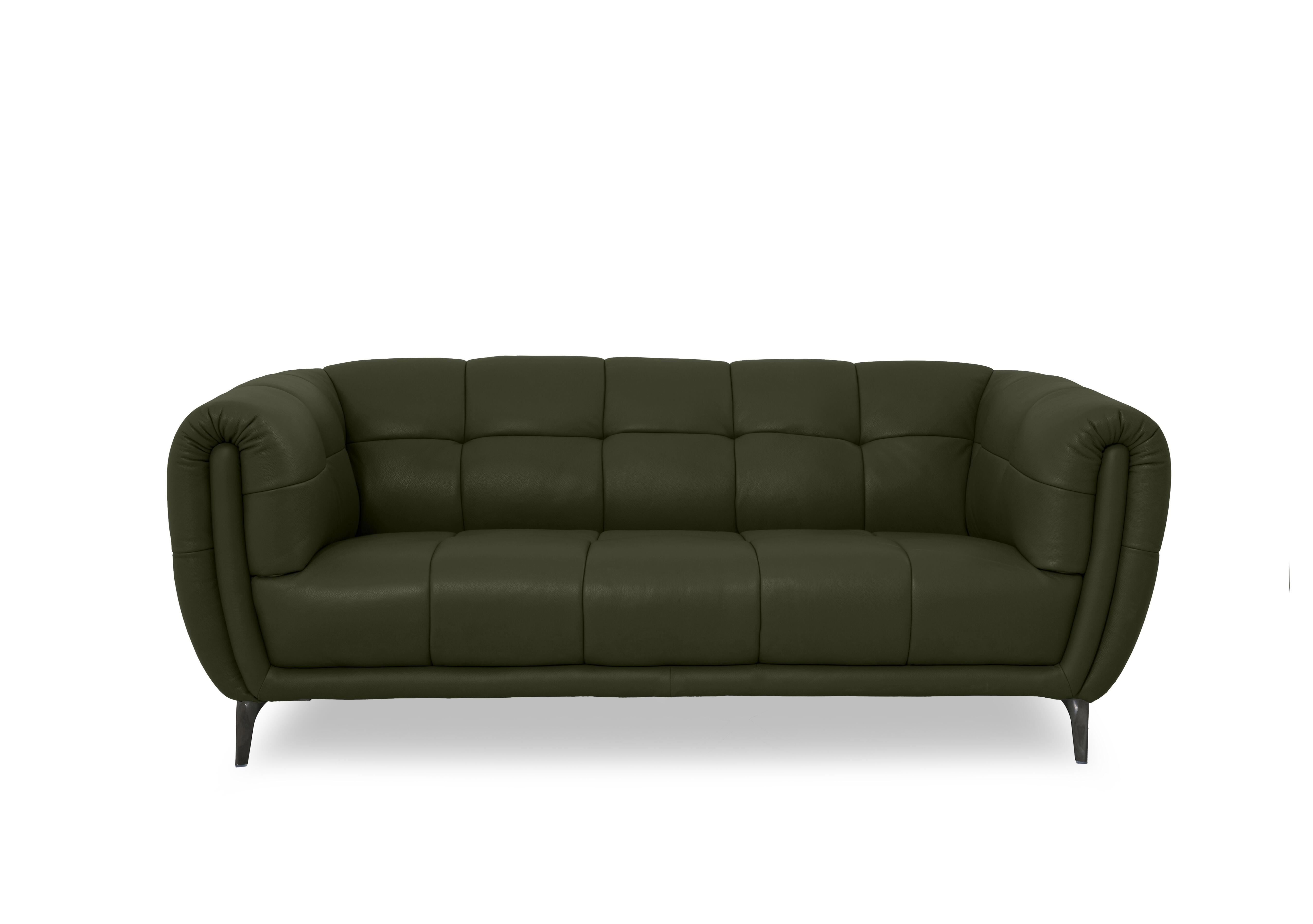 Sienna Leather Large 2 Seater Sofa in Oslo Oslo Pine Cat-40/10 on Furniture Village