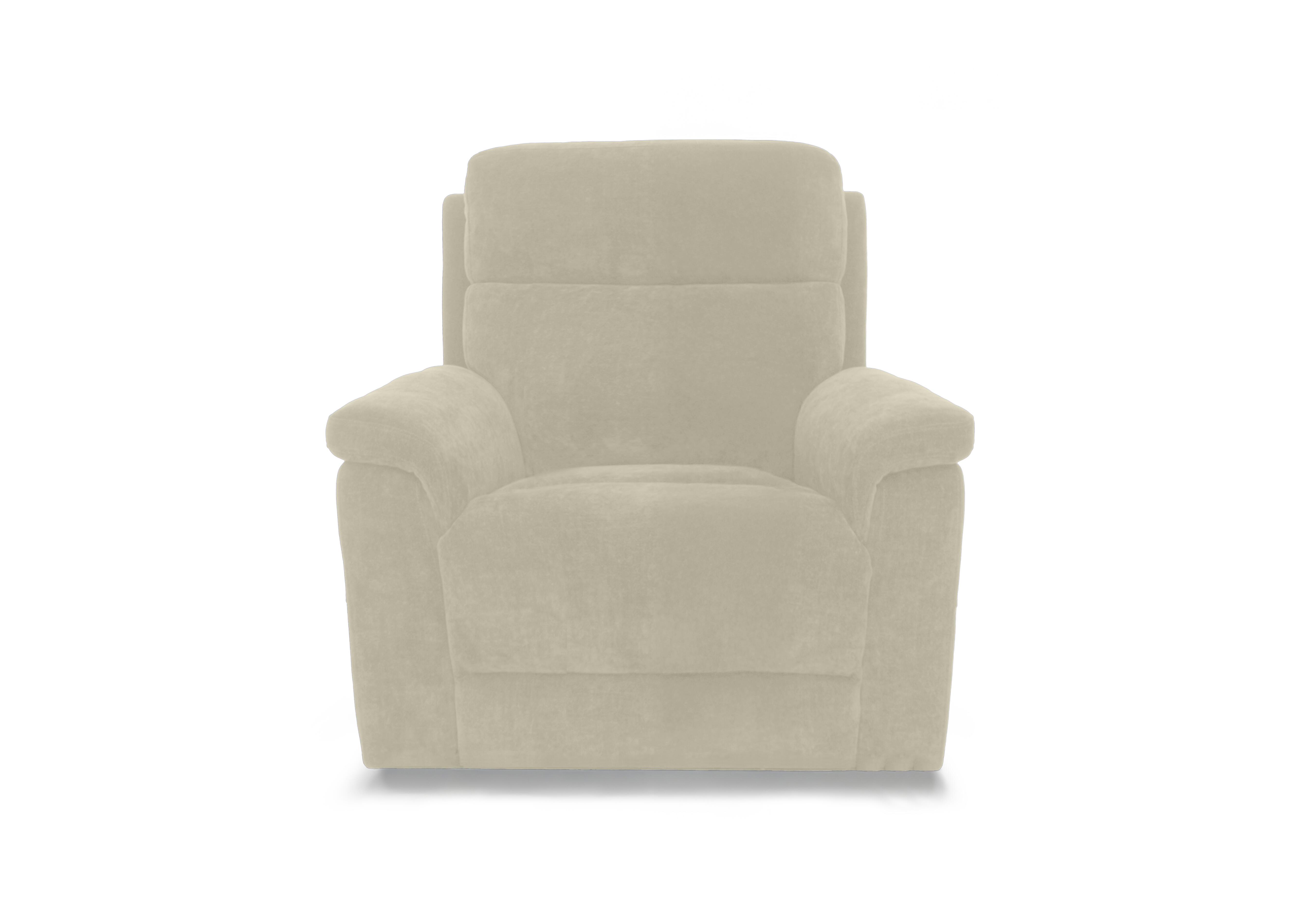 Raven Fabric Chair in Bella Barley White 43121 on Furniture Village