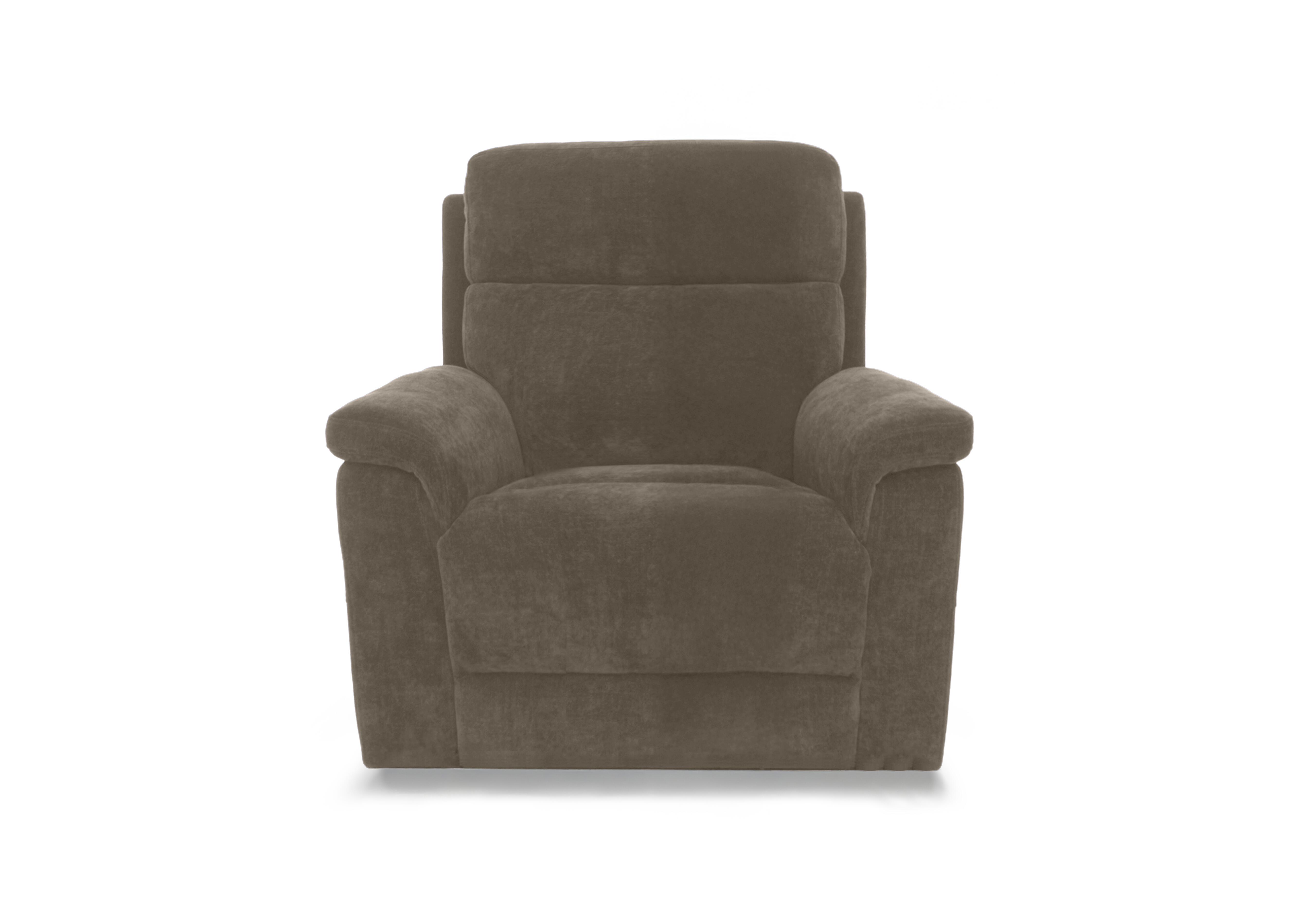 Raven Fabric Chair in Hudson Mocha 25431 on Furniture Village