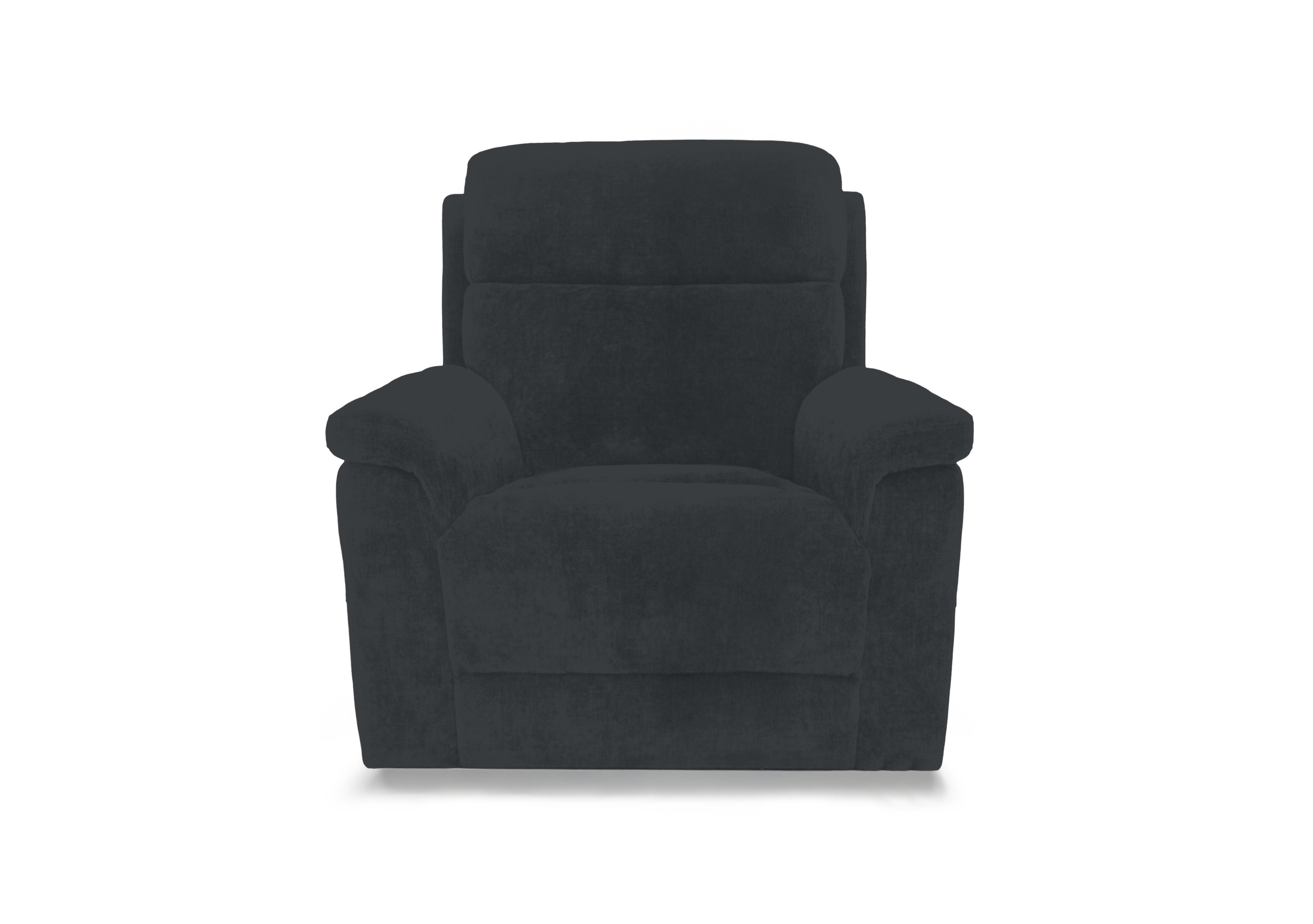 Raven Fabric Chair in Opulence Charcoal 51002 on Furniture Village