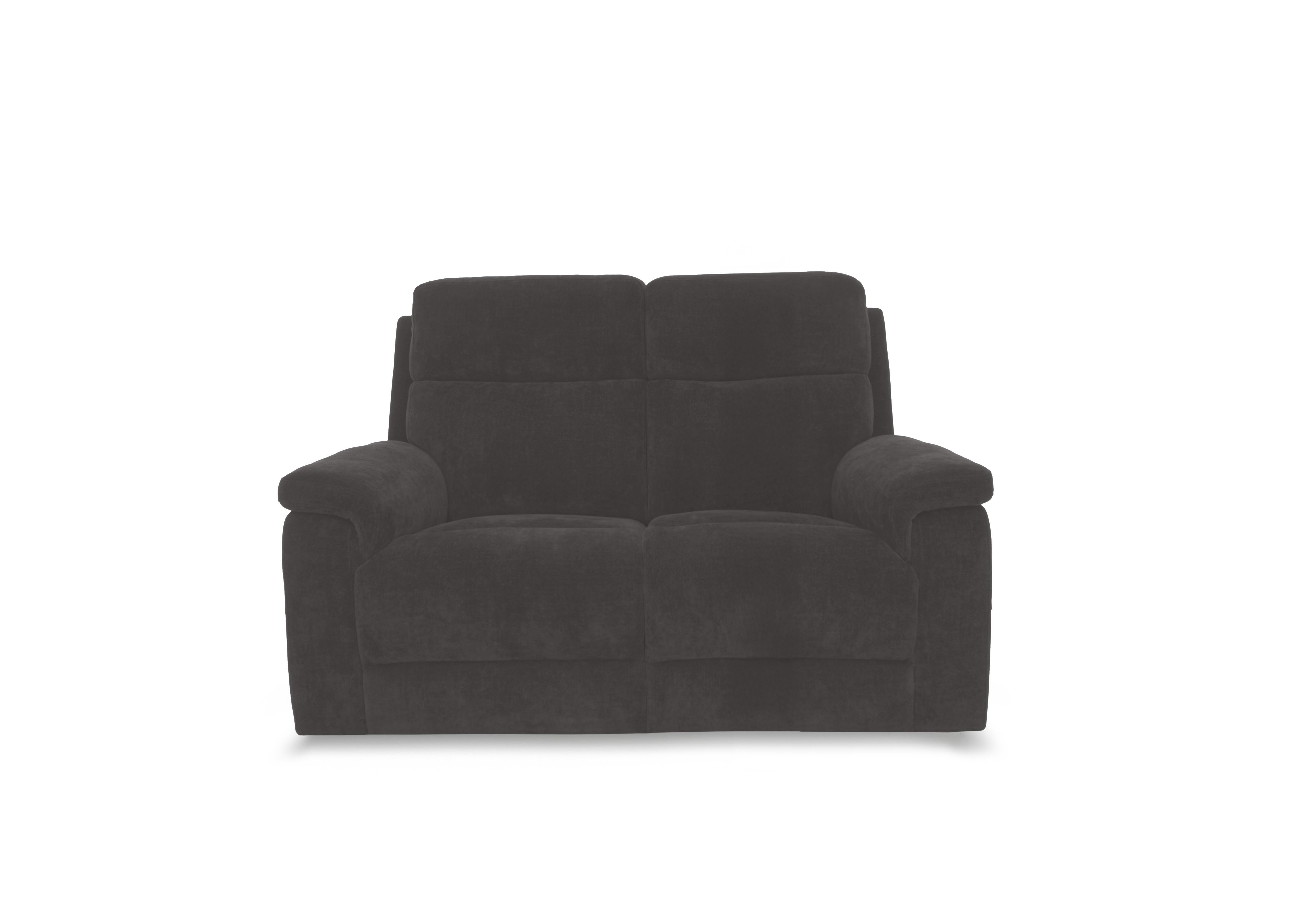 Raven Fabric 2 Seater Sofa in Bella Iron Grey 43460 on Furniture Village