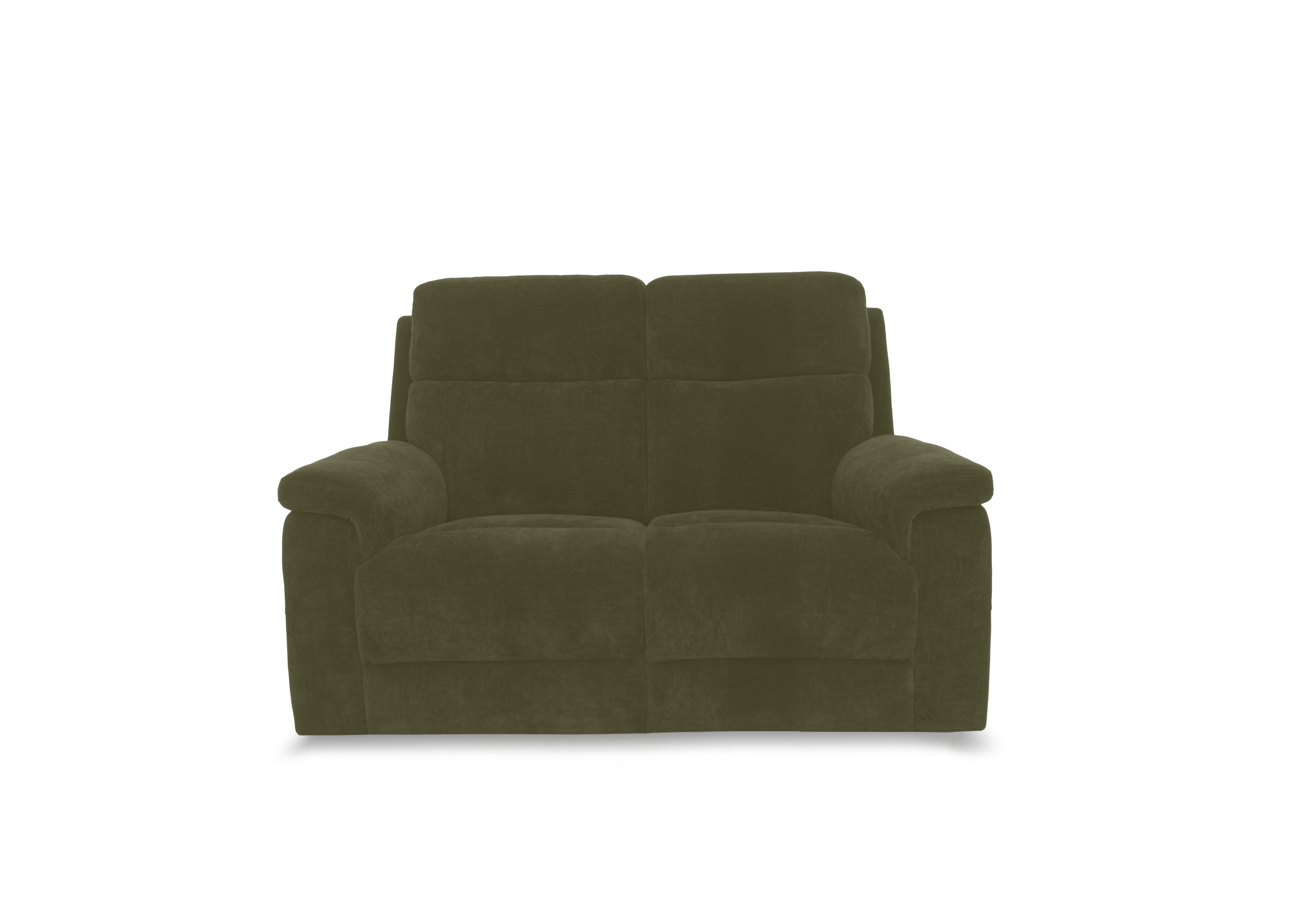 Raven Fabric 2 Seater Sofa in Bella Olive 43351 on Furniture Village