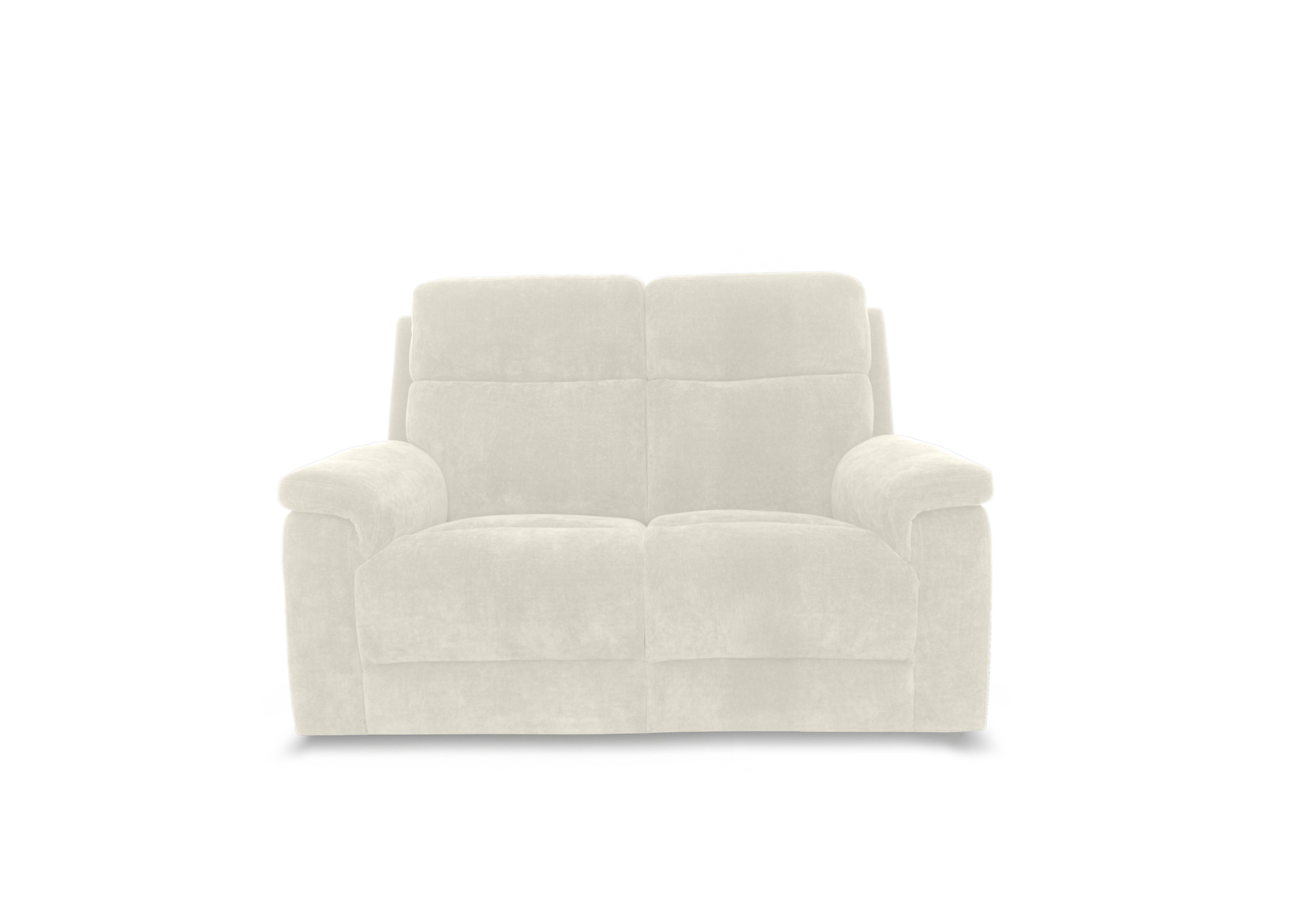 Raven Fabric 2 Seater Sofa in Hudson Ivory 25102 on Furniture Village