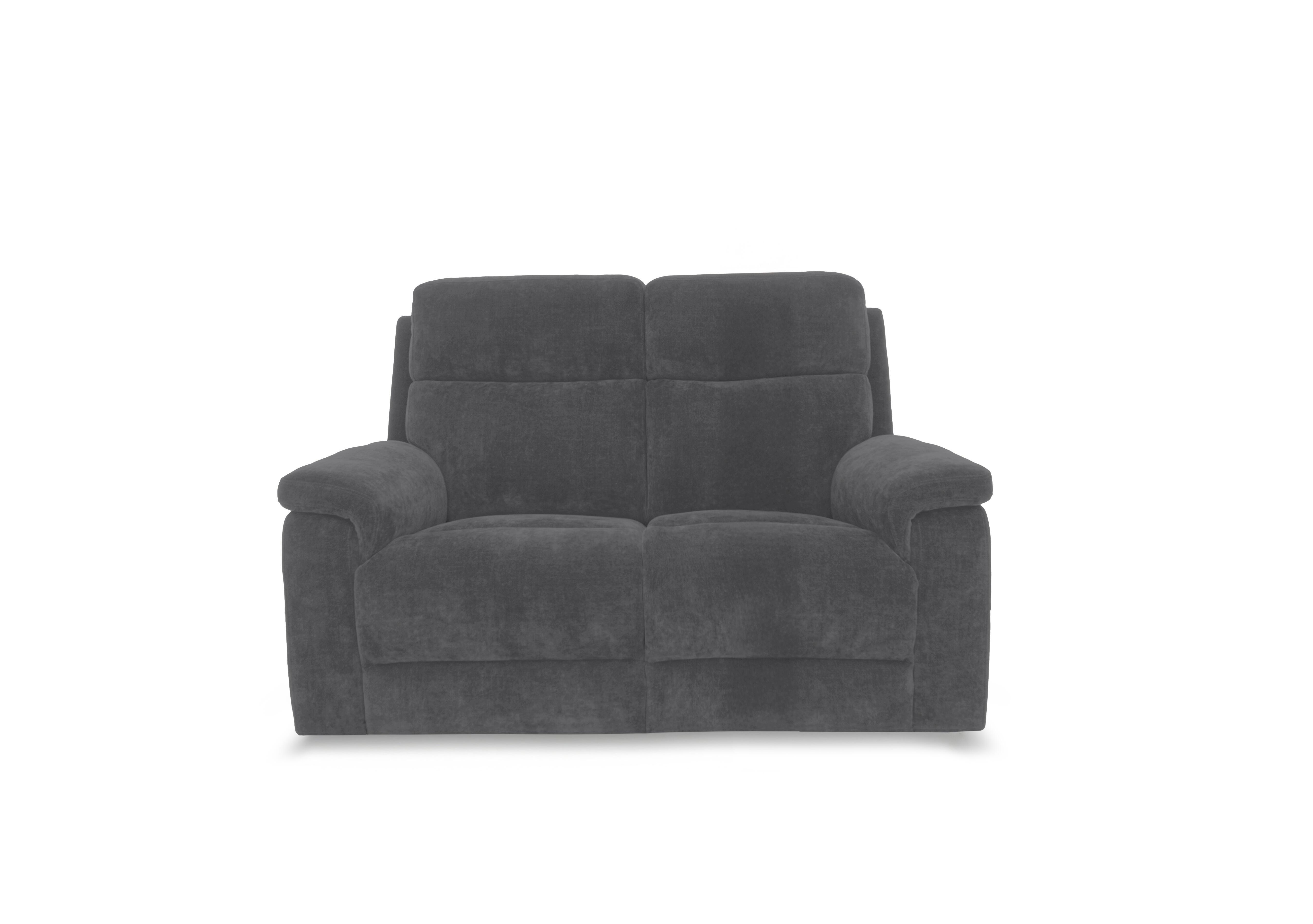 Raven Fabric 2 Seater Sofa in Manhattan Charcoal 58003 on Furniture Village