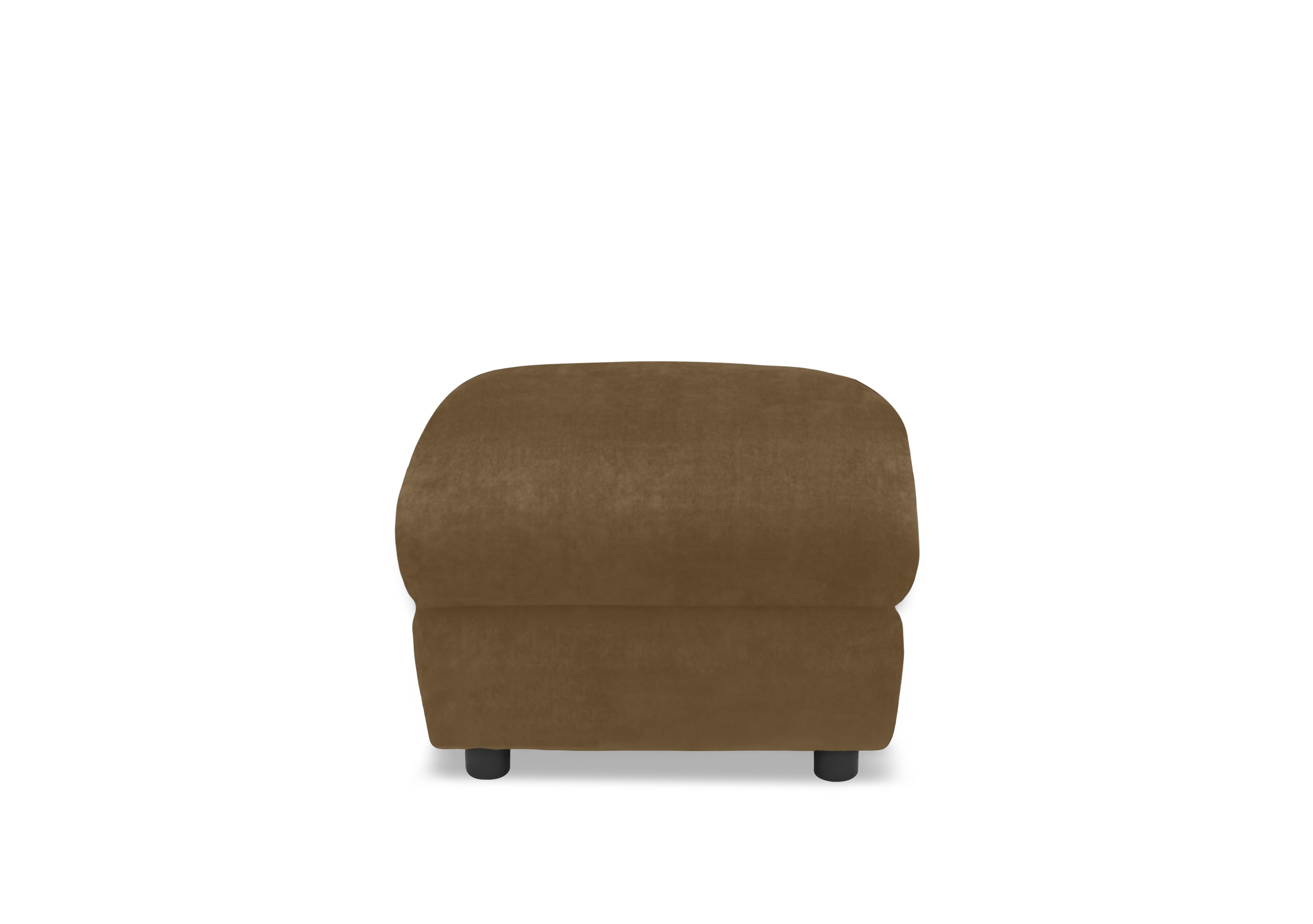 Raven Fabric Footstool in Bella Copper 43273 on Furniture Village