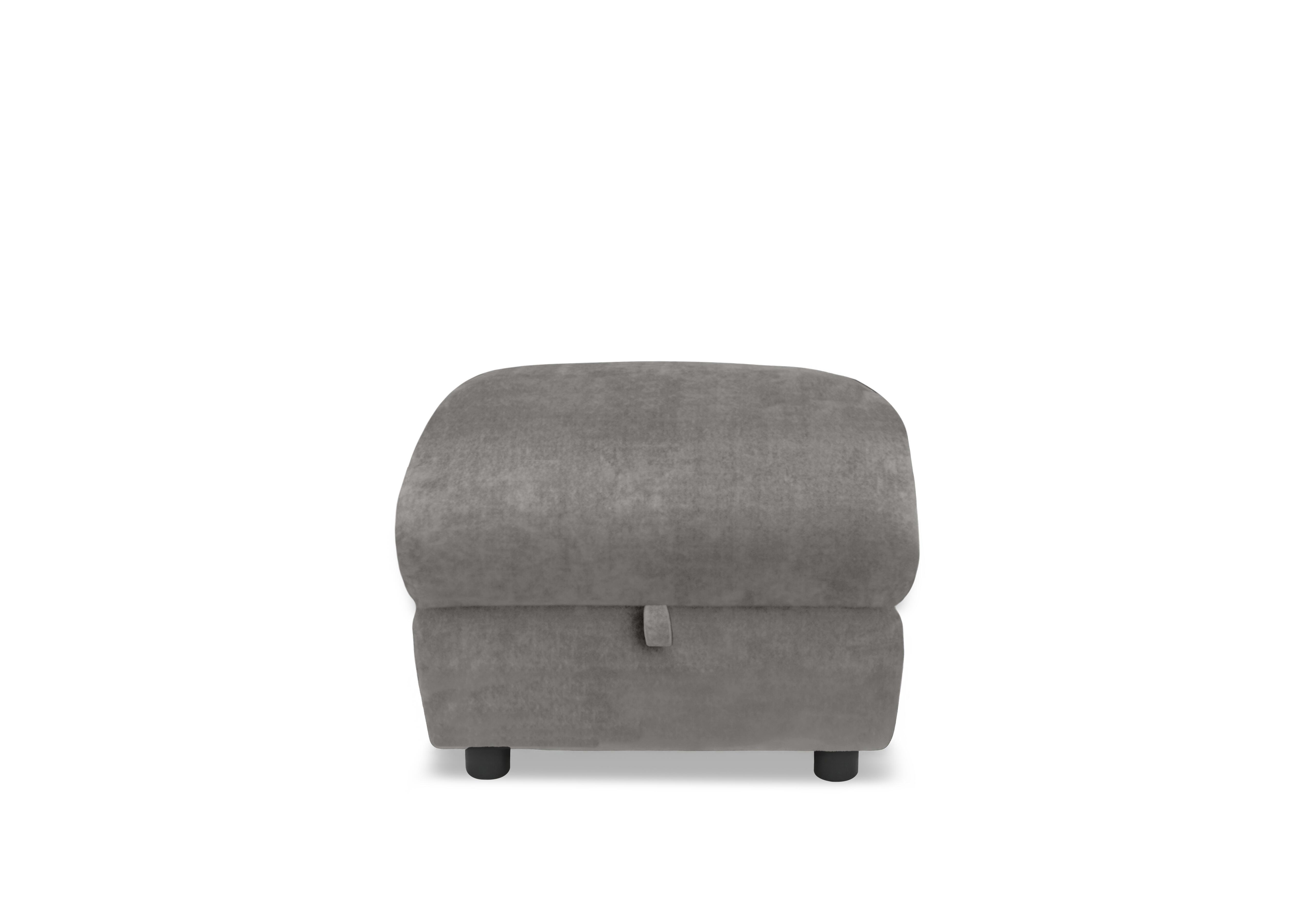 Raven Fabric Storage Footstool in Hudson Mist 25451 on Furniture Village