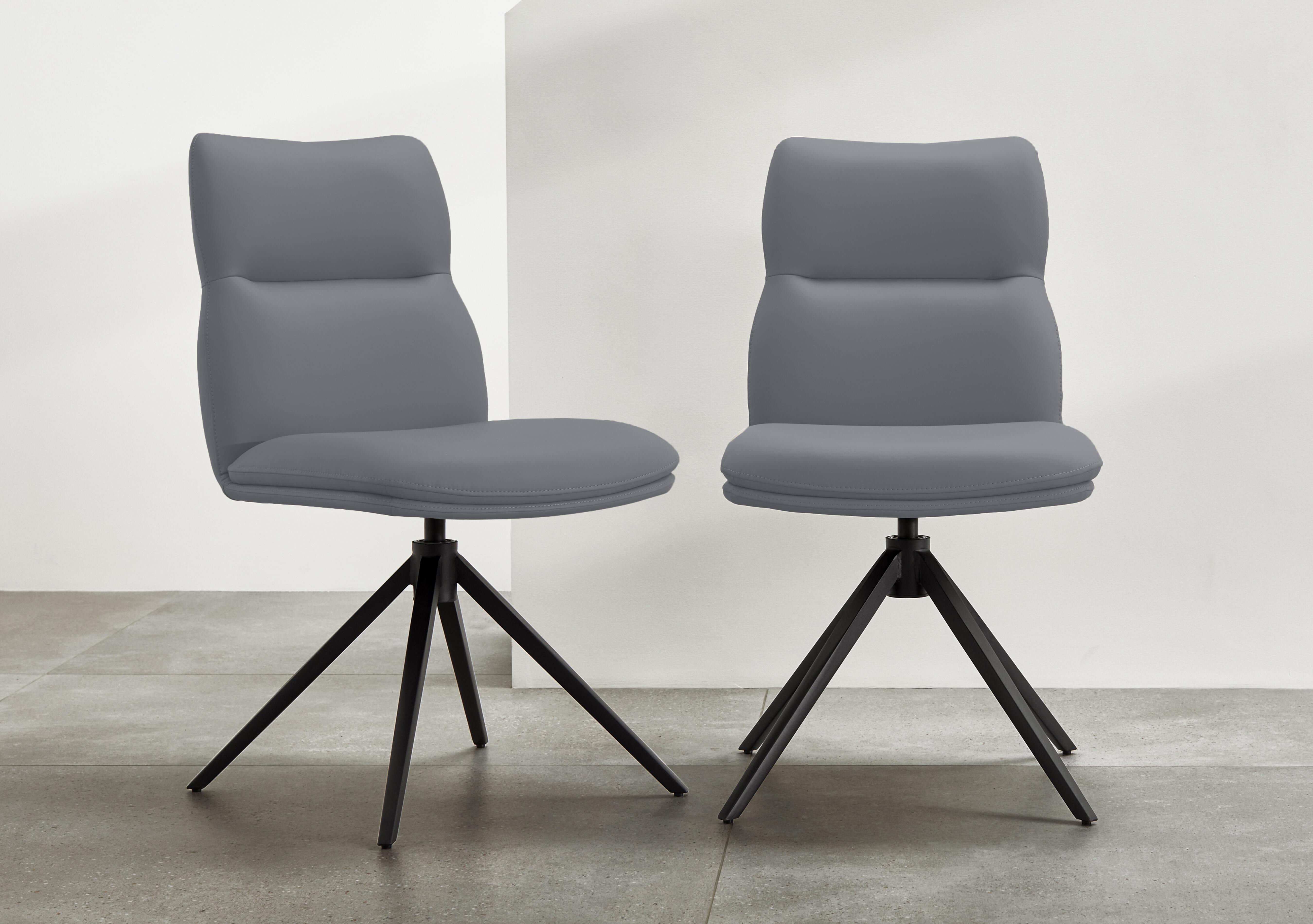 Quattro Set of 6 Swivel Dining Chairs in  on Furniture Village