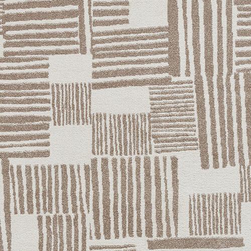 Catherine Lansfield Blocks Rug in Natural on Furniture Village
