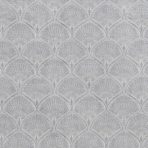 Catherine Lansfield Deco Peacock Washable Rug in Silver on Furniture Village