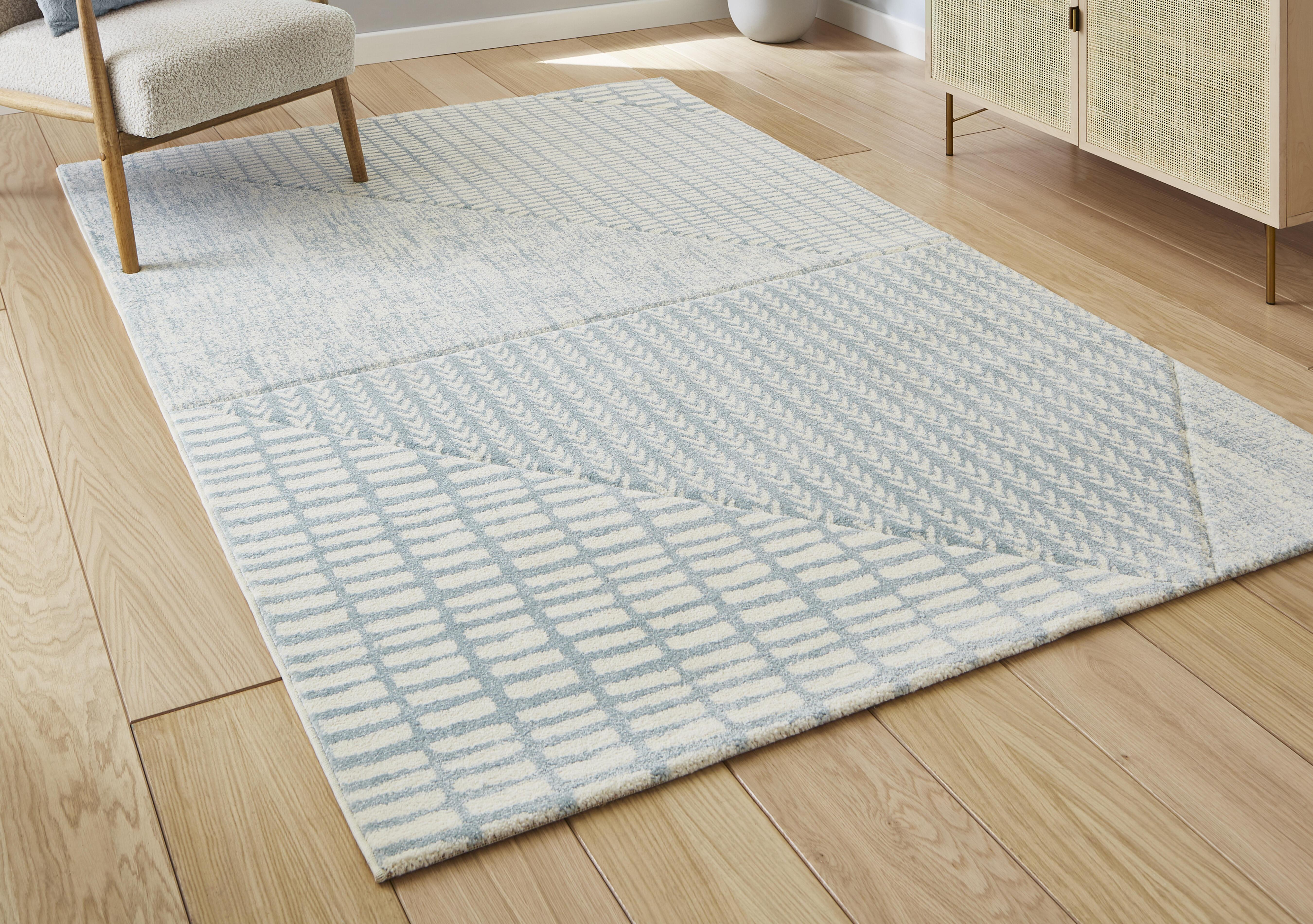 Catherine Lansfield Larsson Rug in  on Furniture Village