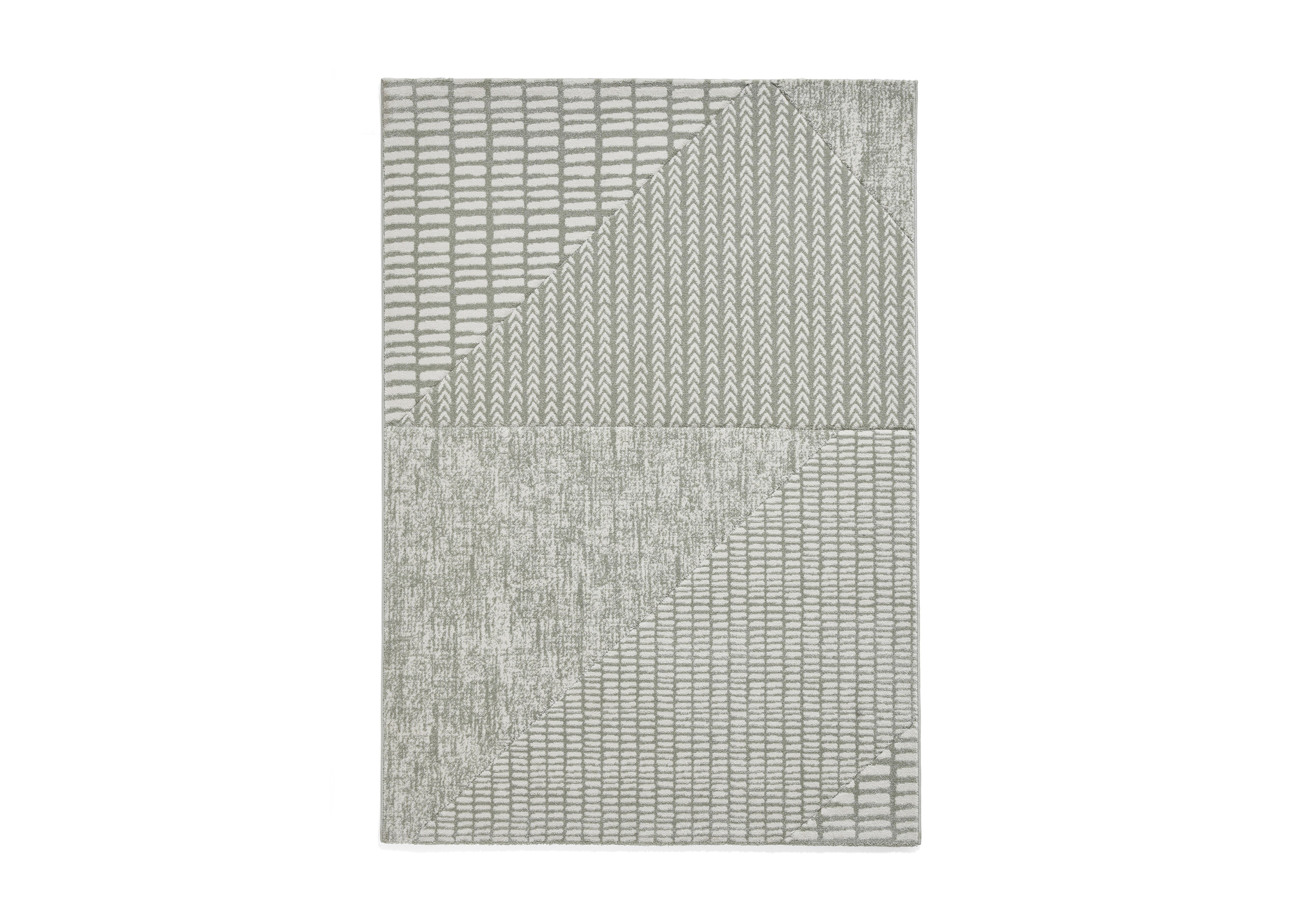 Larsson Rug in Green on Furniture Village