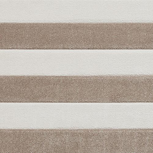 Catherine Lansfield Cove Stripe Rug in Natural on Furniture Village