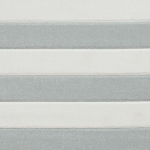 Catherine Lansfield Cove Stripe Rug in Sage Green on Furniture Village
