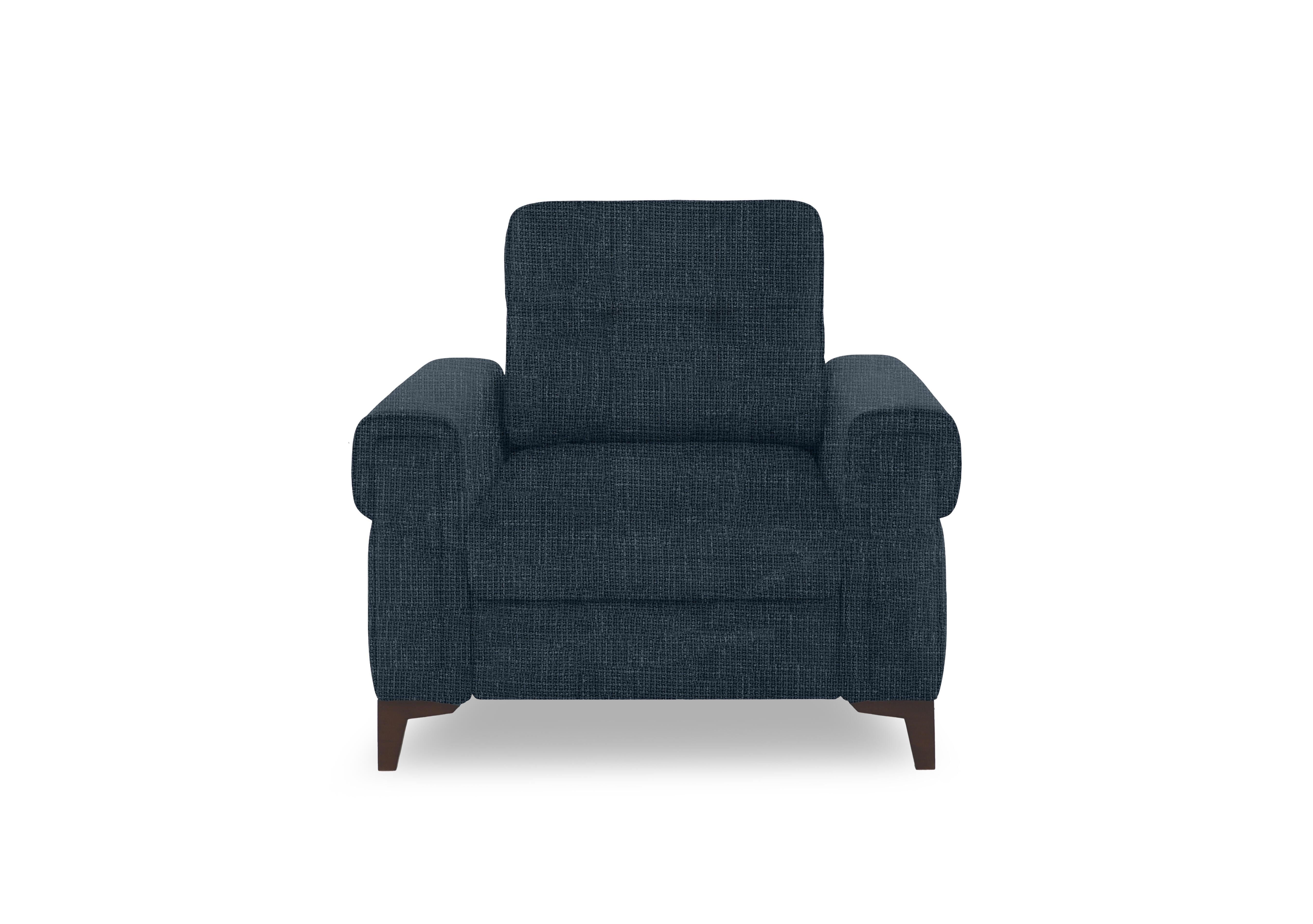 Zoom Fabric Chair Sofa Bed in Halifax Black Mica Hf-0102 on Furniture Village