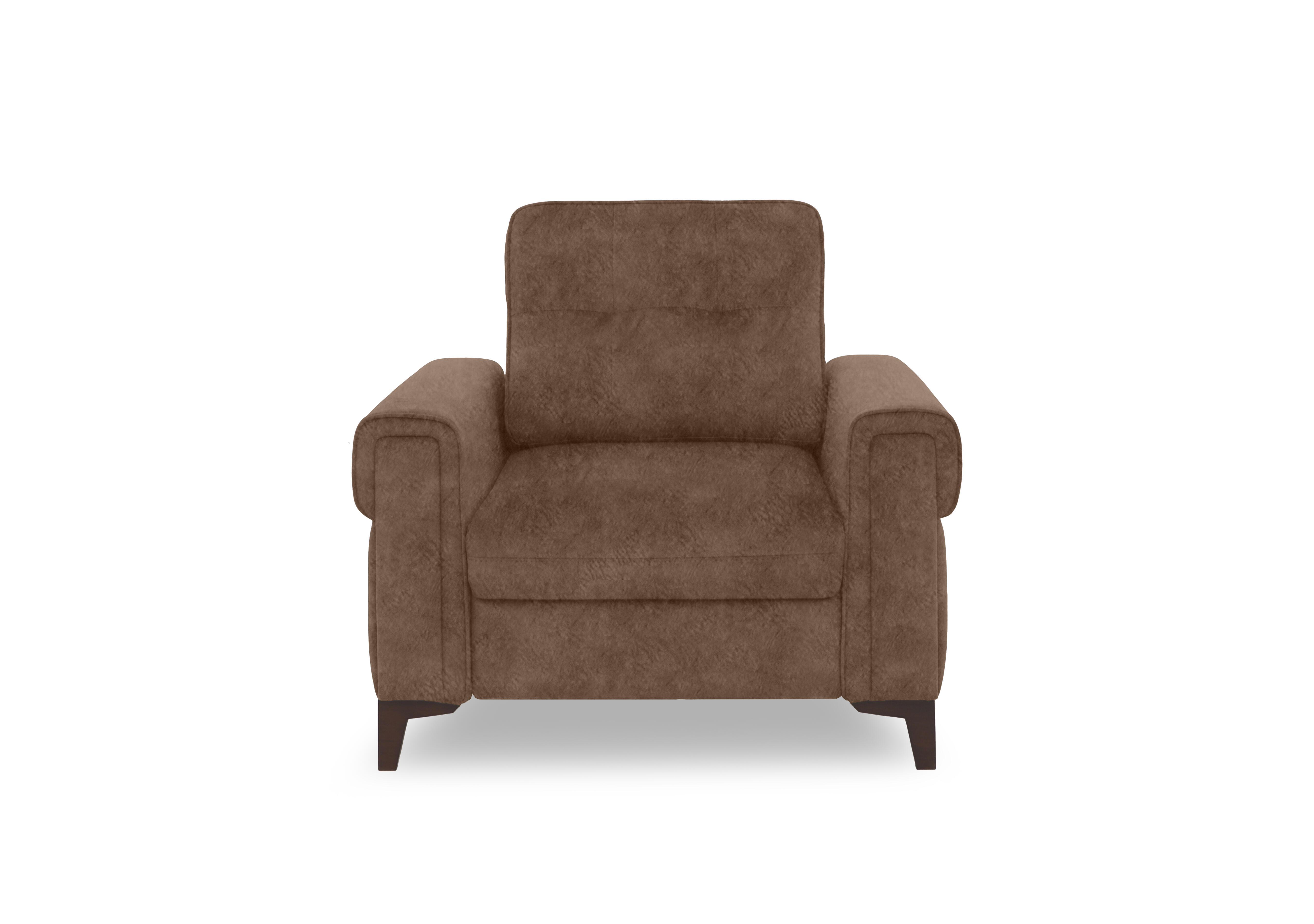 Zoom Fabric Chair Sofa Bed in Marble Classic Brown Be-0105 on Furniture Village