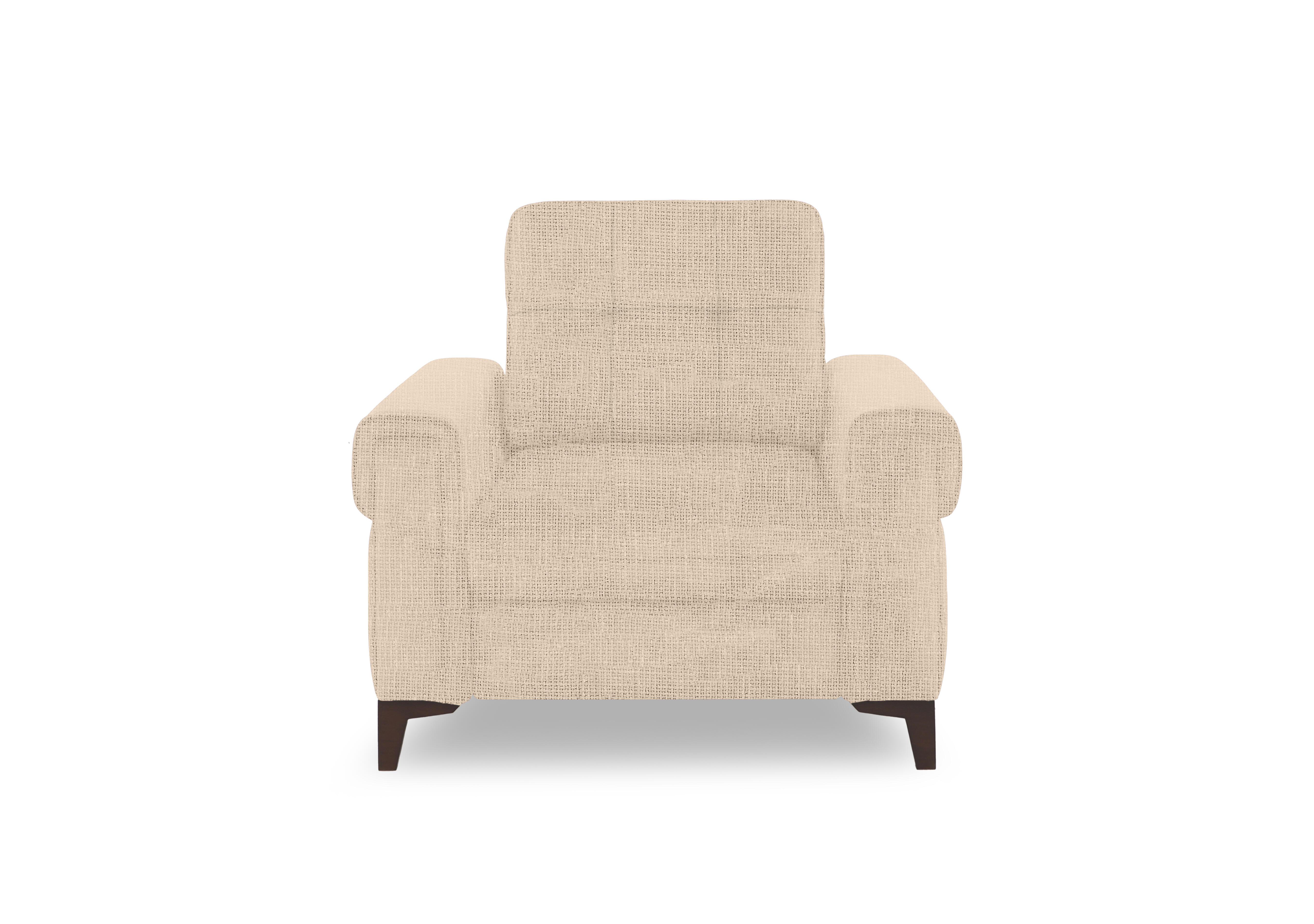 Zoom Fabric Chair Sofa Bed in Weave Oatmeal We-0101 on Furniture Village