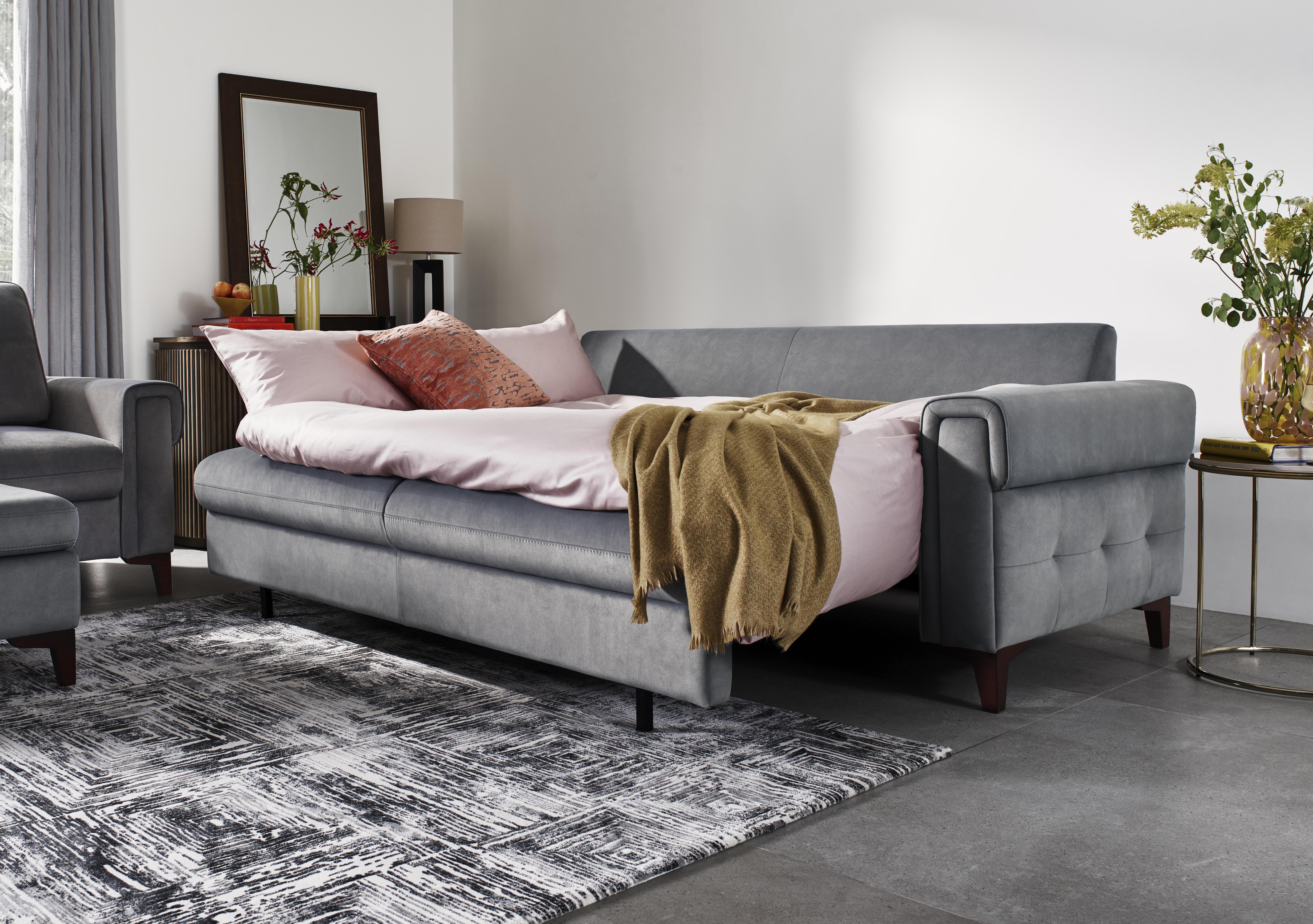 Zoom Fabric 3 Seater Sofa Bed in  on Furniture Village