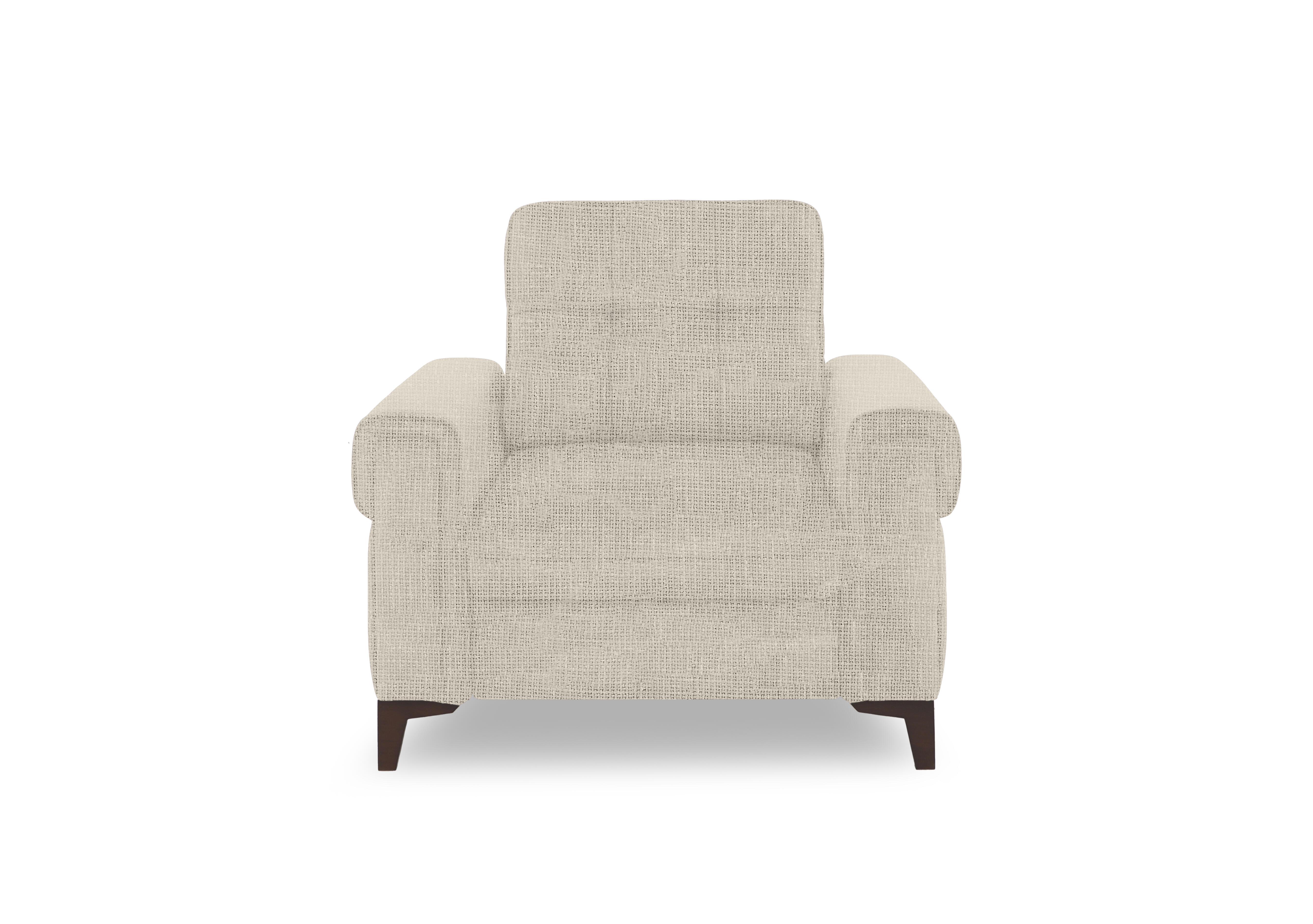 Zoom Fabric Armchair in Weave Stone We-0102 on Furniture Village