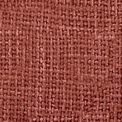 Zoom Fabric Storage Footstool in Halifax Red Maple Hf-0105 on Furniture Village