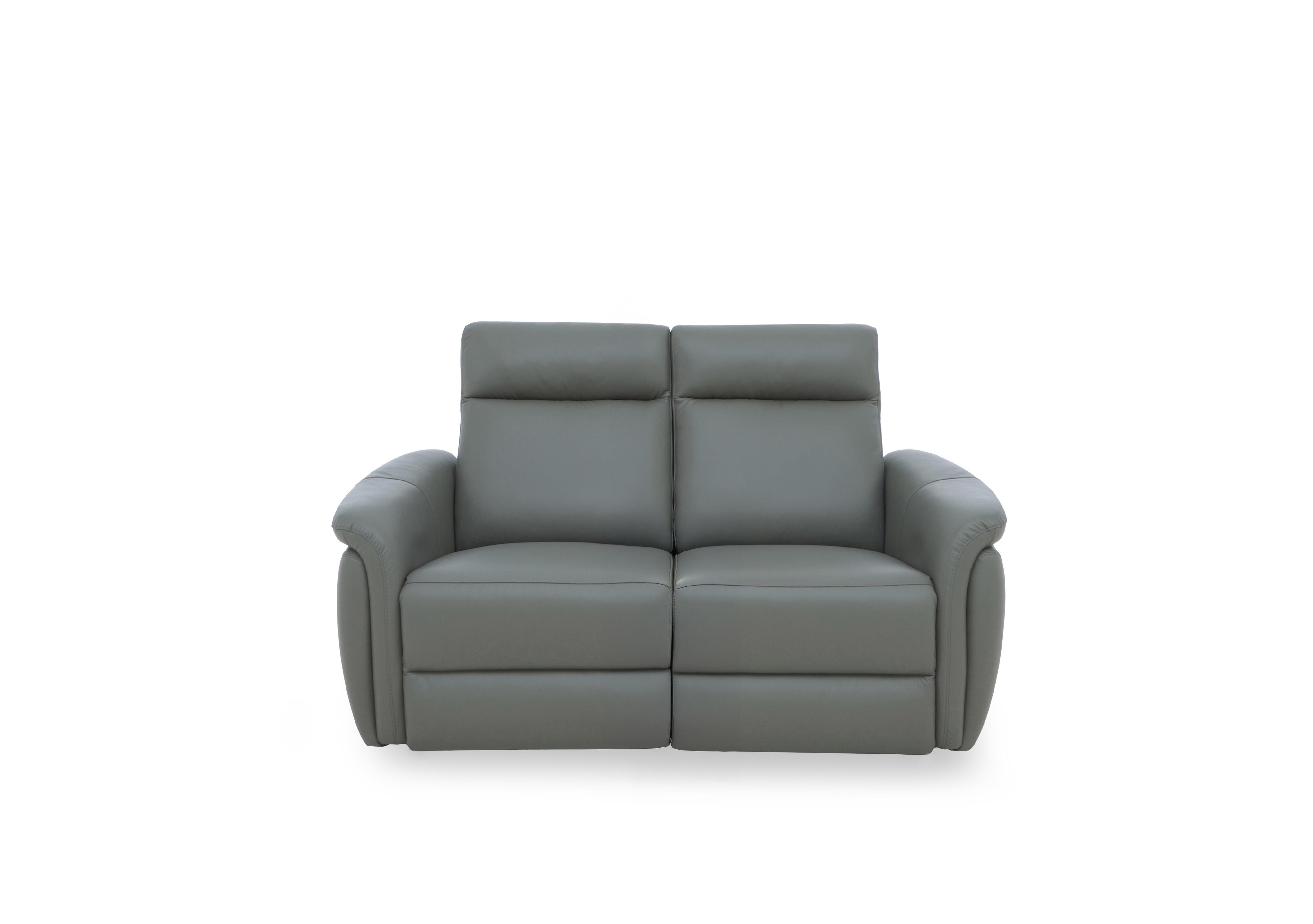 Dublin Leather 2 Seater Sofa in Natural Ash La-4825 on Furniture Village