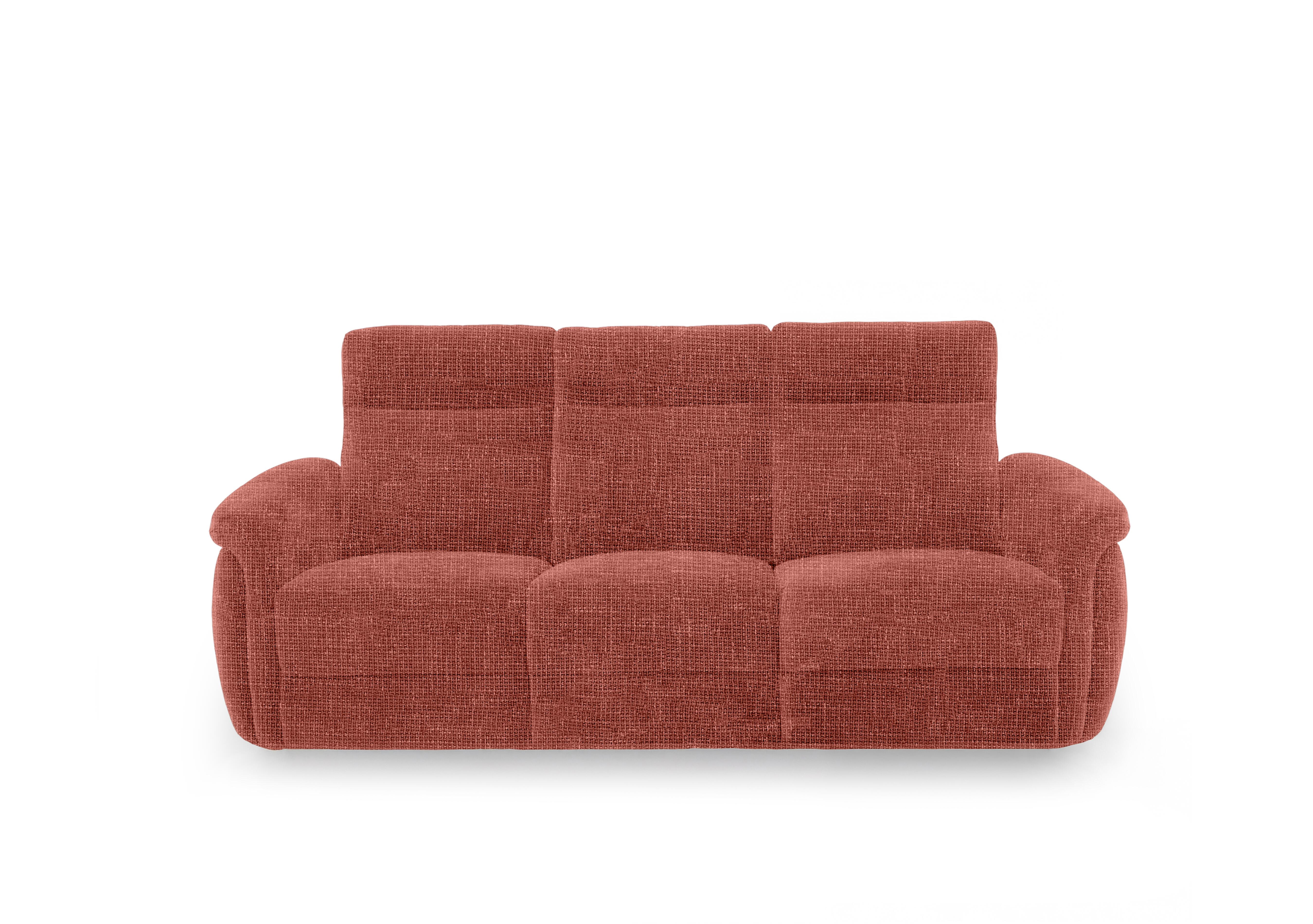 Dublin Fabric 3 Seater Sofa in Halifax Red Maple Hf-0105 on Furniture Village