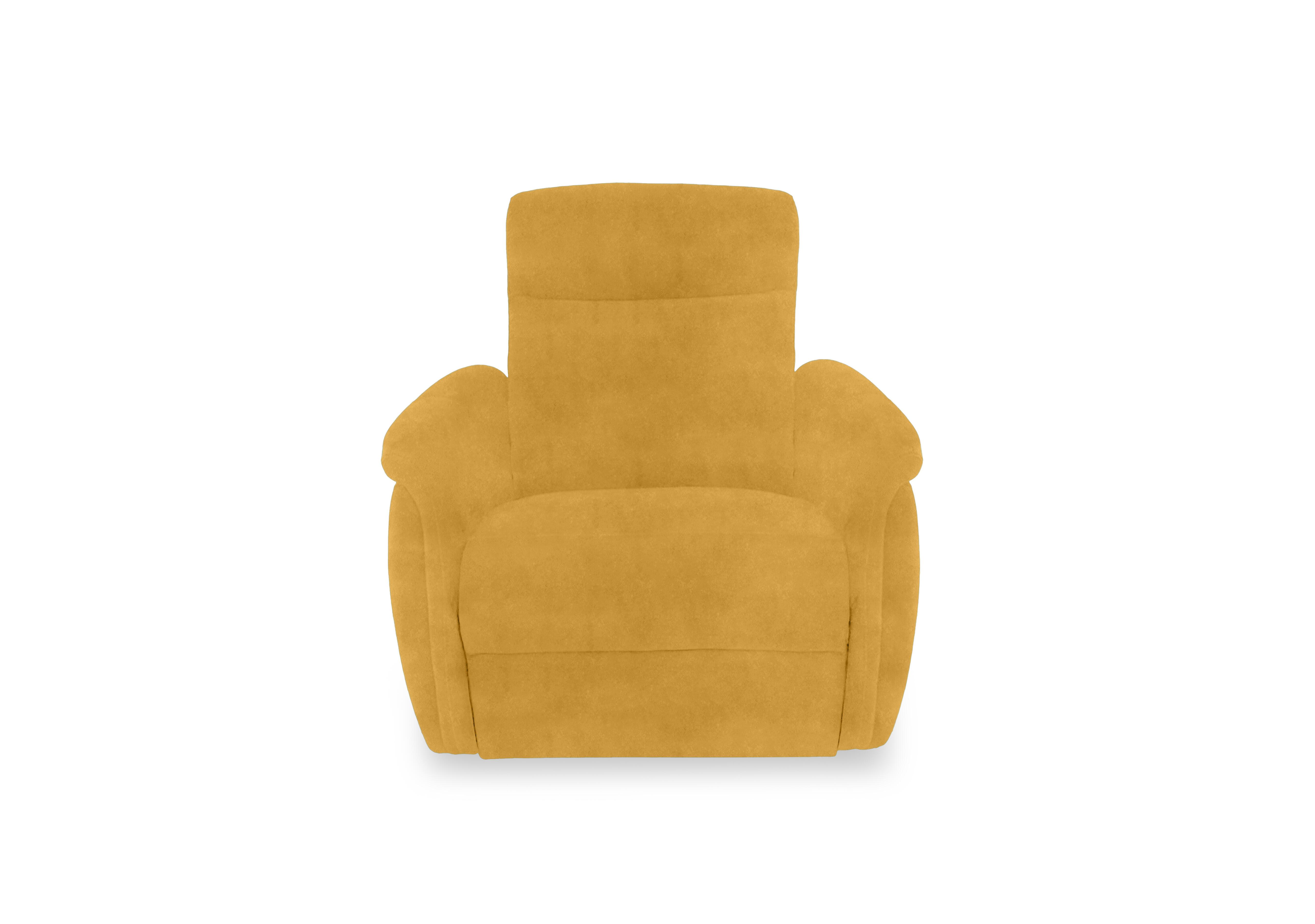 Dublin Fabric Armchair in Velvet Giallo Vv-0310 on Furniture Village
