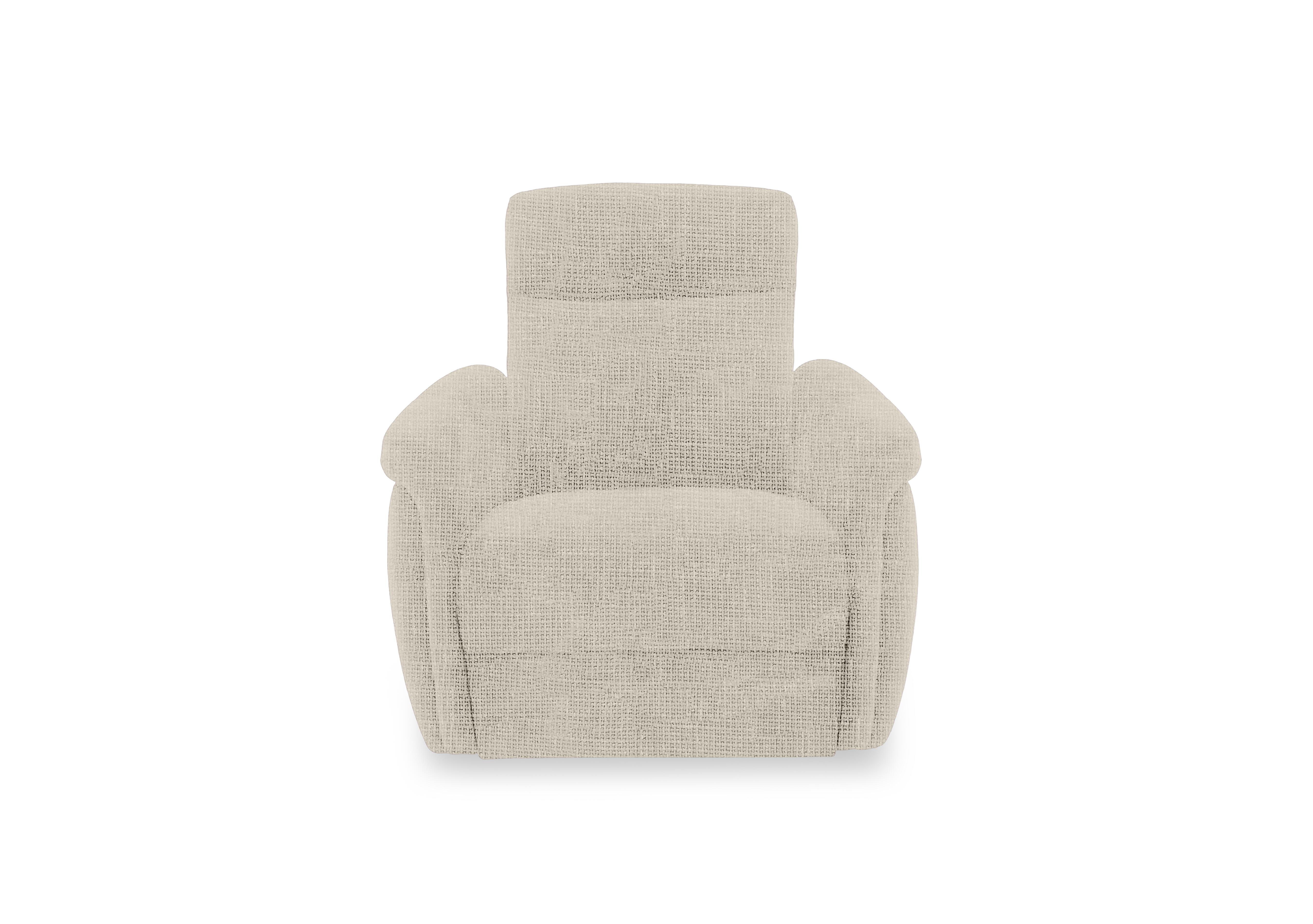 Dublin Fabric Armchair in Weave Stone We-0102 on Furniture Village