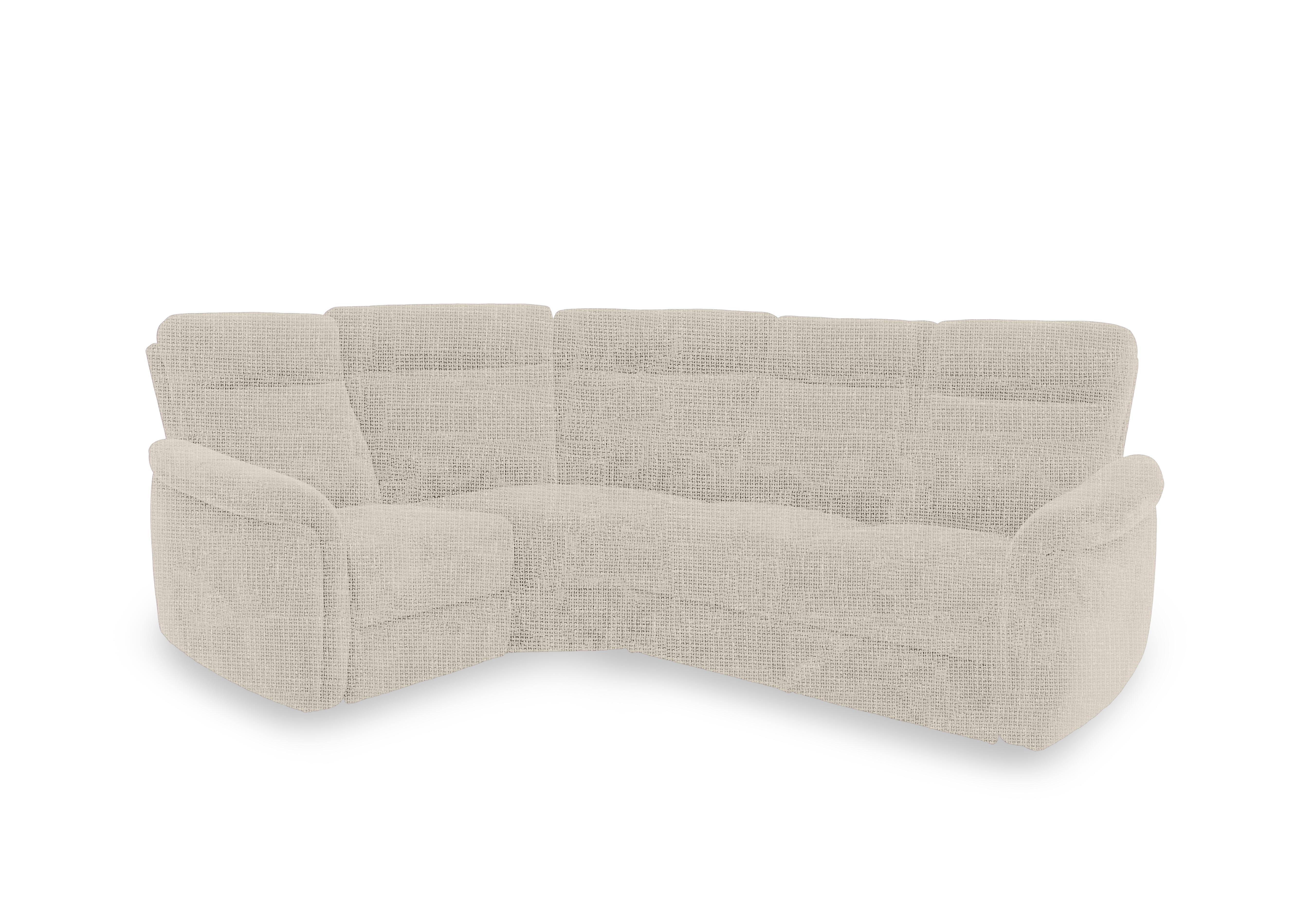 Dublin Fabric Corner Sofa in Weave Stone We-0102 on Furniture Village