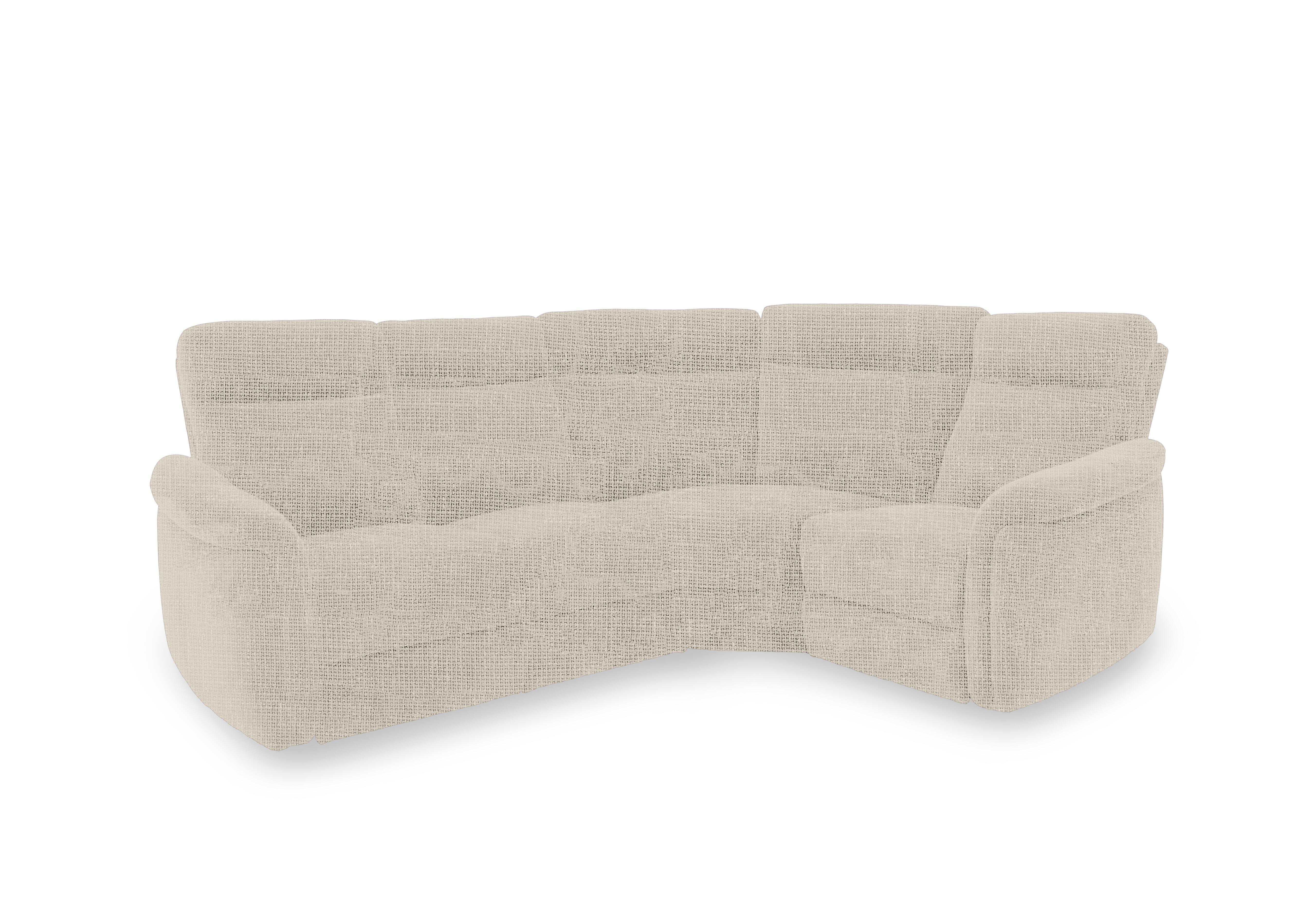 Dublin Fabric Corner Sofa in Weave Stone We-0102 on Furniture Village