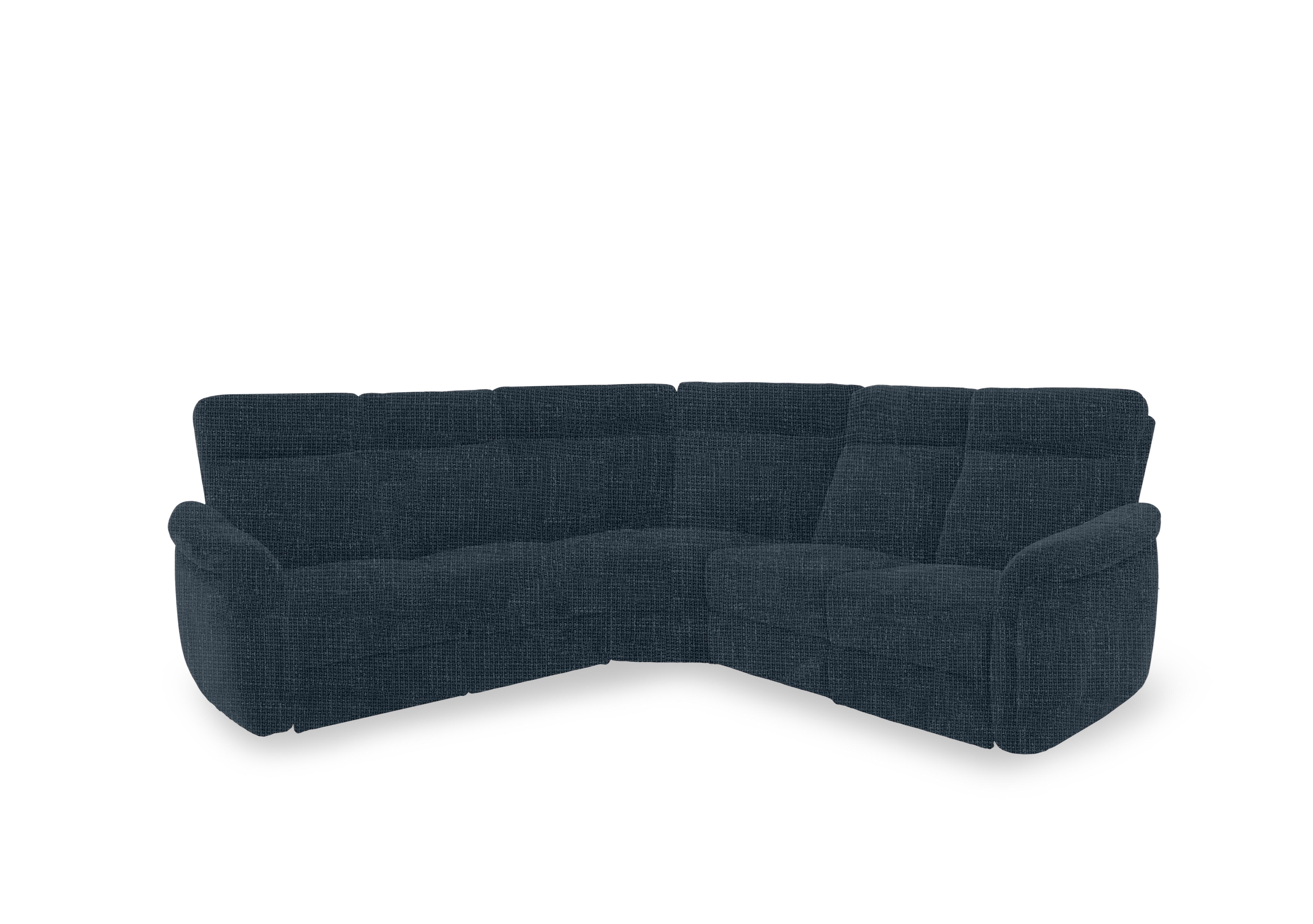 Dublin Fabric Large Corner Sofa in Halifax Black Mica Hf-0102 on Furniture Village