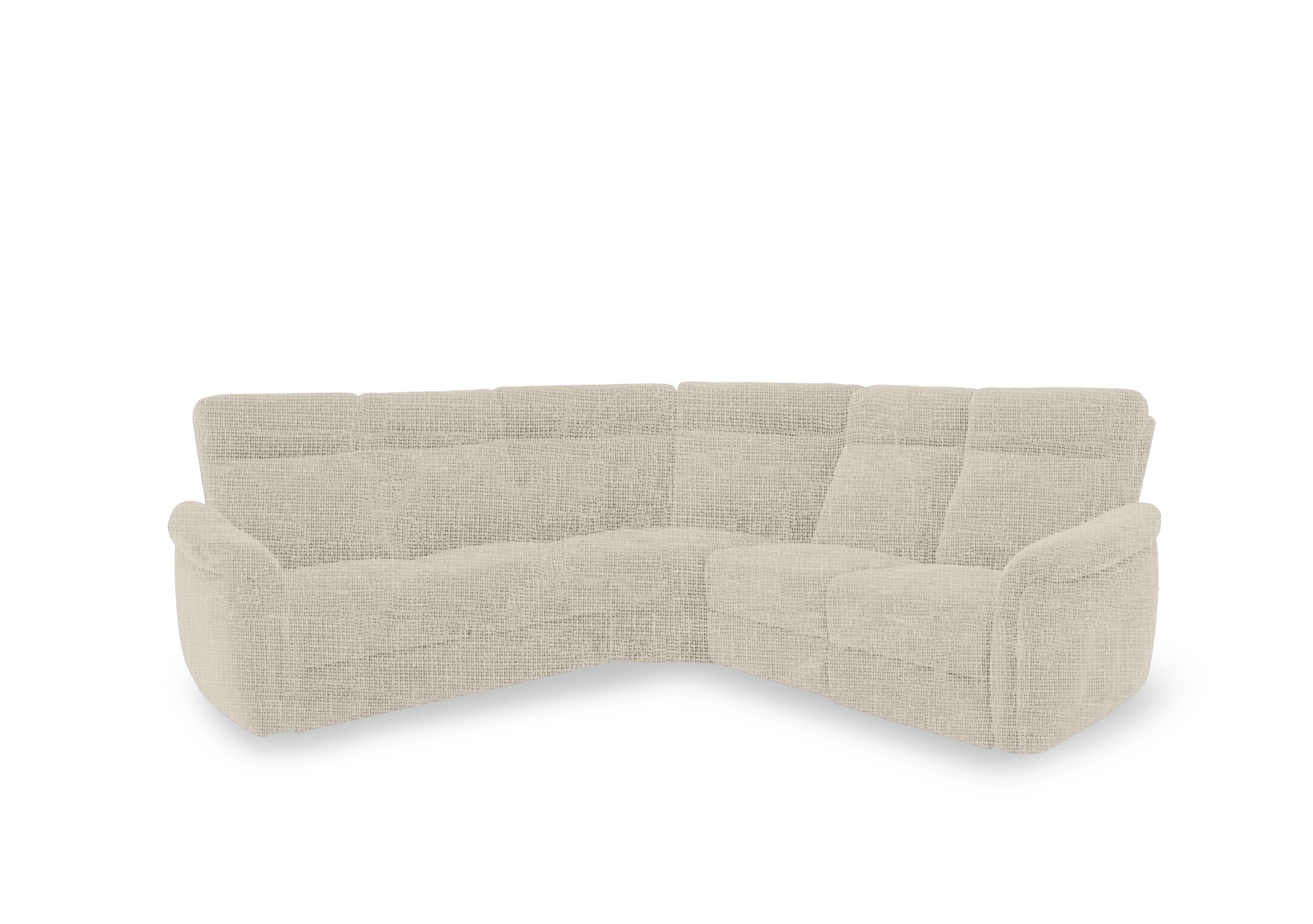 Dublin Fabric Large Corner Sofa in Weave Stone We-0102 on Furniture Village