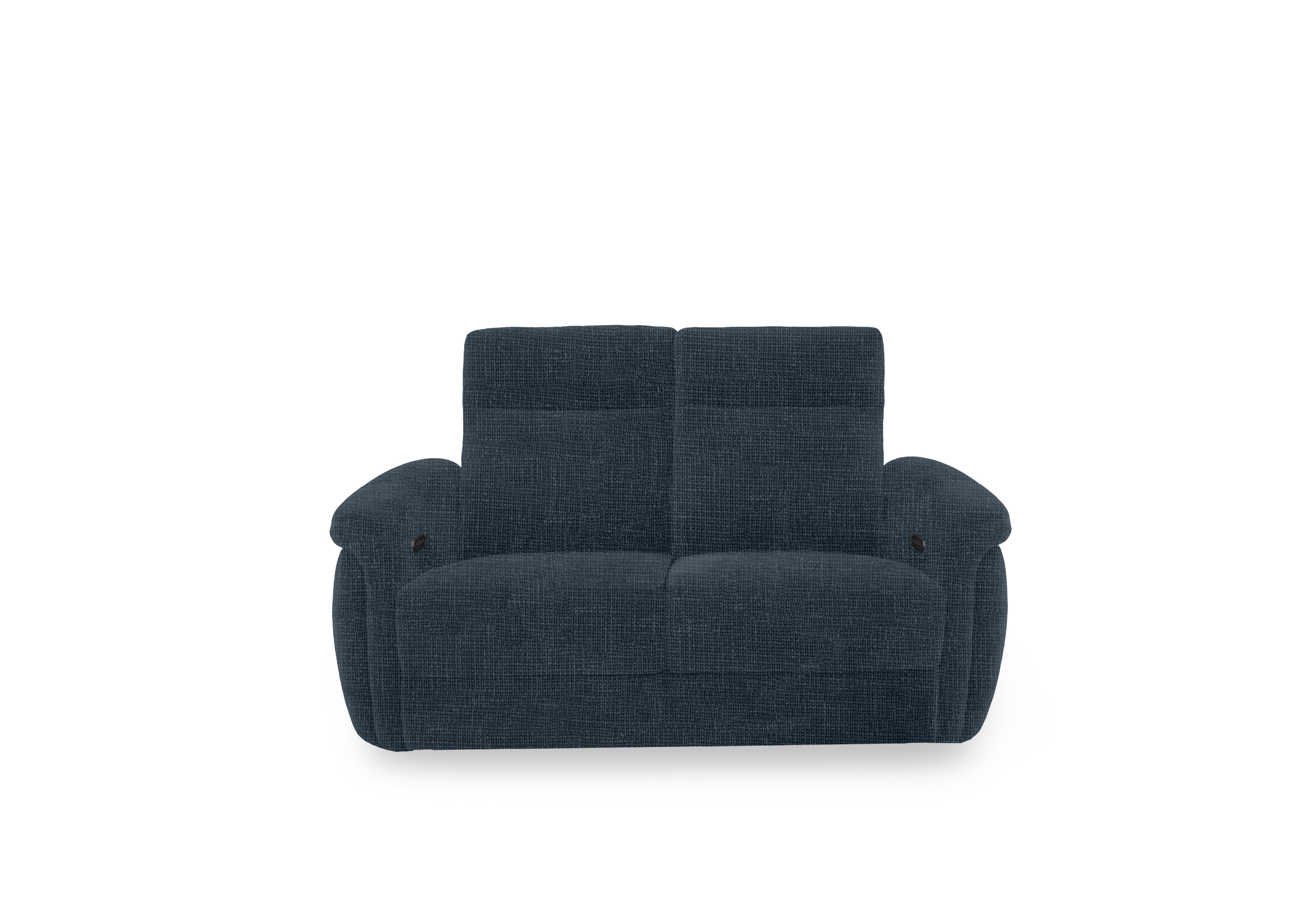 Dublin Fabric 2 Seater Power Recliner Sofa with Power Headrests in Halifax Black Mica Hf-0102 on Furniture Village