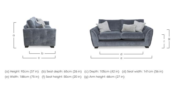 Aphrodite 2 Seater Sofa in  on Furniture Village