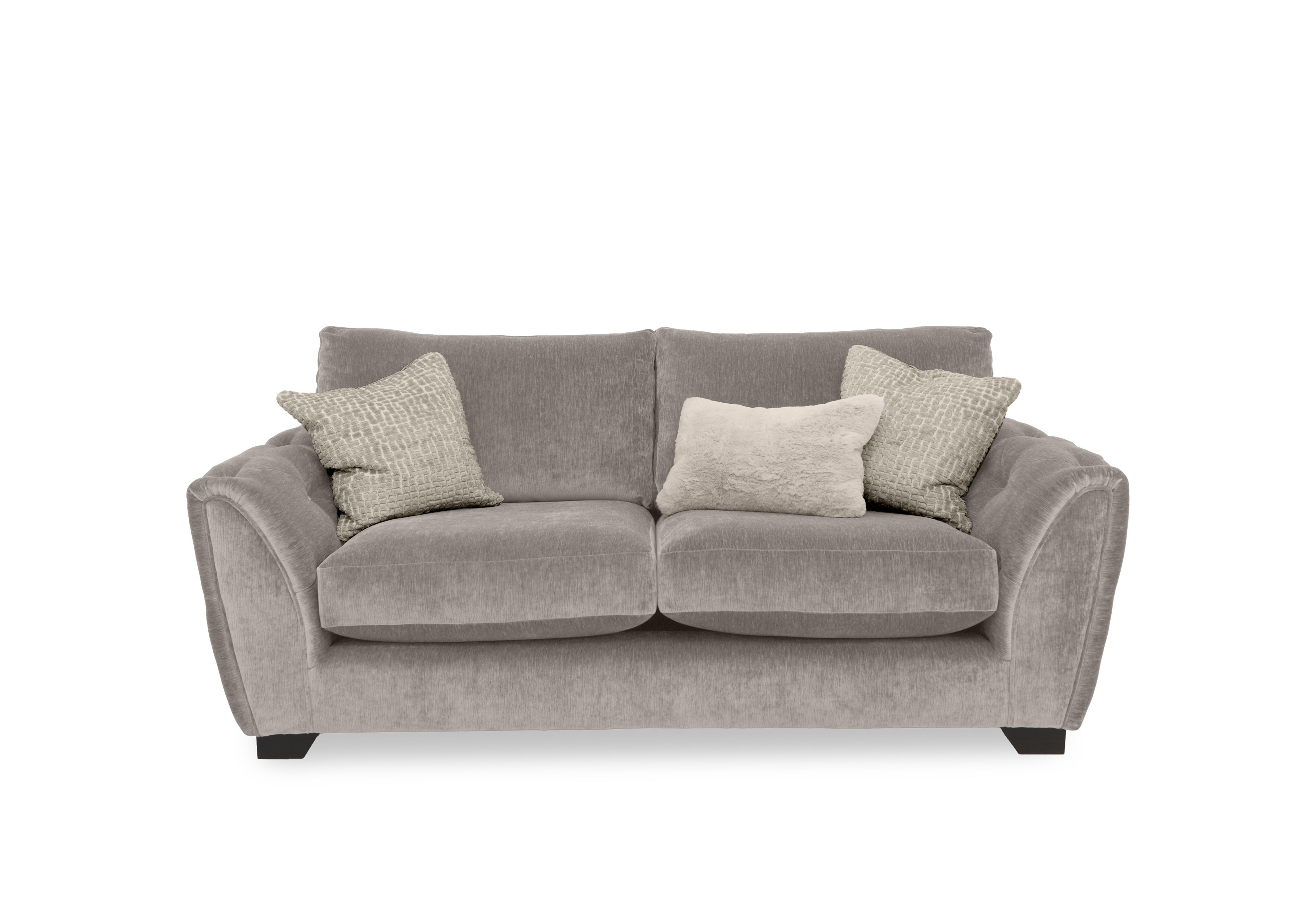 Oh So Glam Aphrodite 2 Seater Sofa in California Cobblestone Dw Ft on Furniture Village