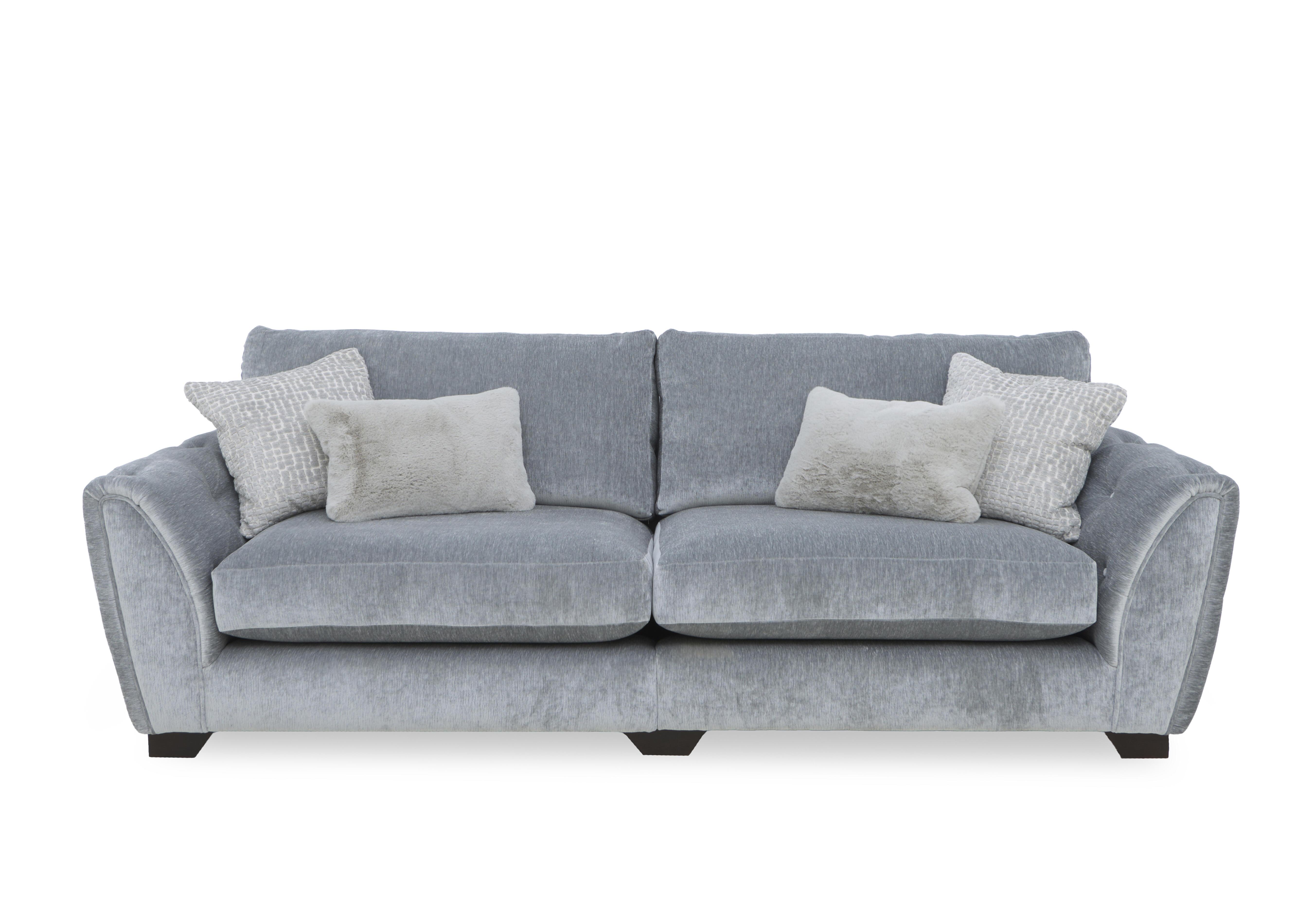 Oh So Glam Aphrodite 4 Seater Split Frame Sofa in California Mist Dw Ft on Furniture Village