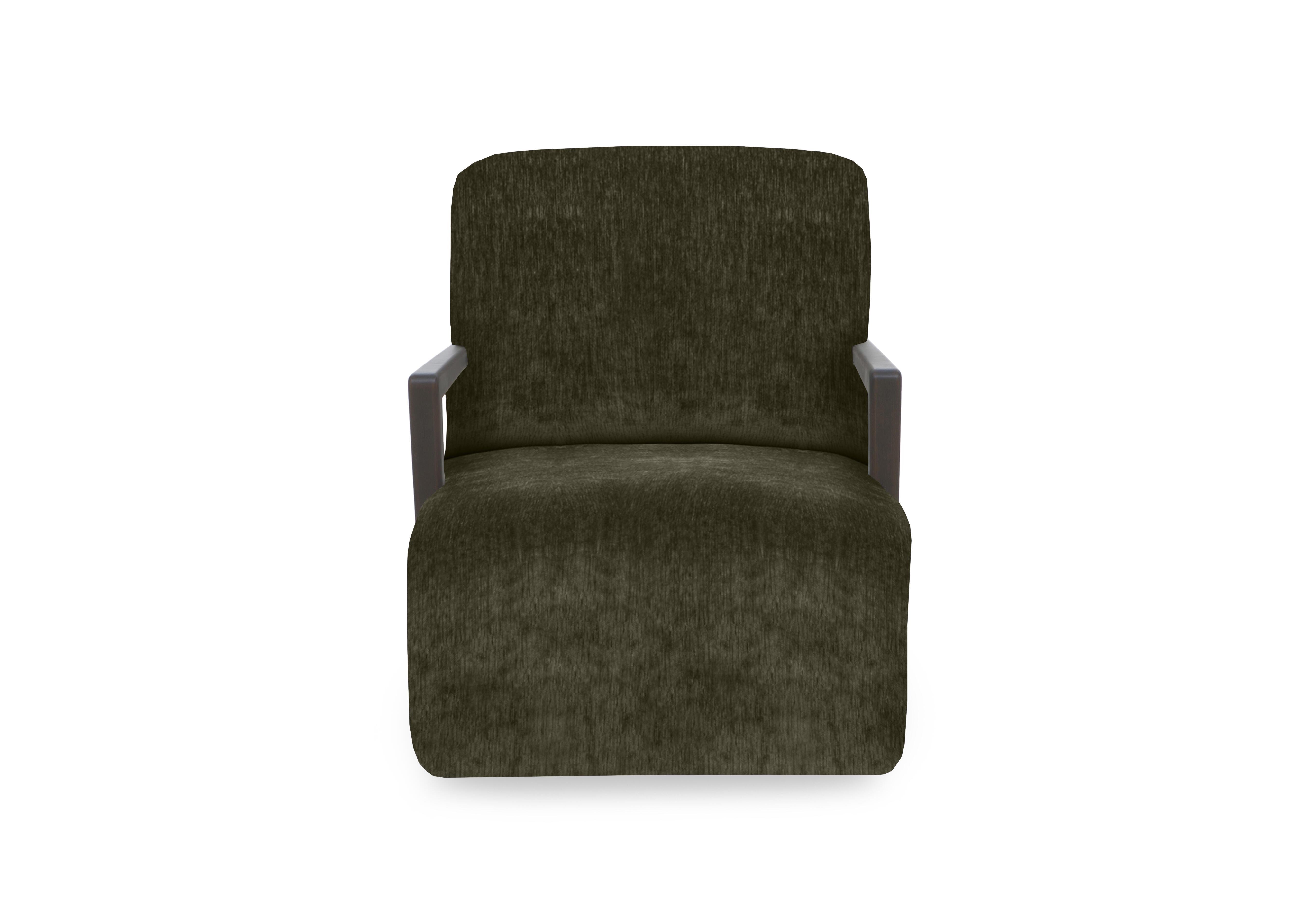 Oh So Glam Aphrodite Accent Swivel Chair in California Olive Dw on Furniture Village