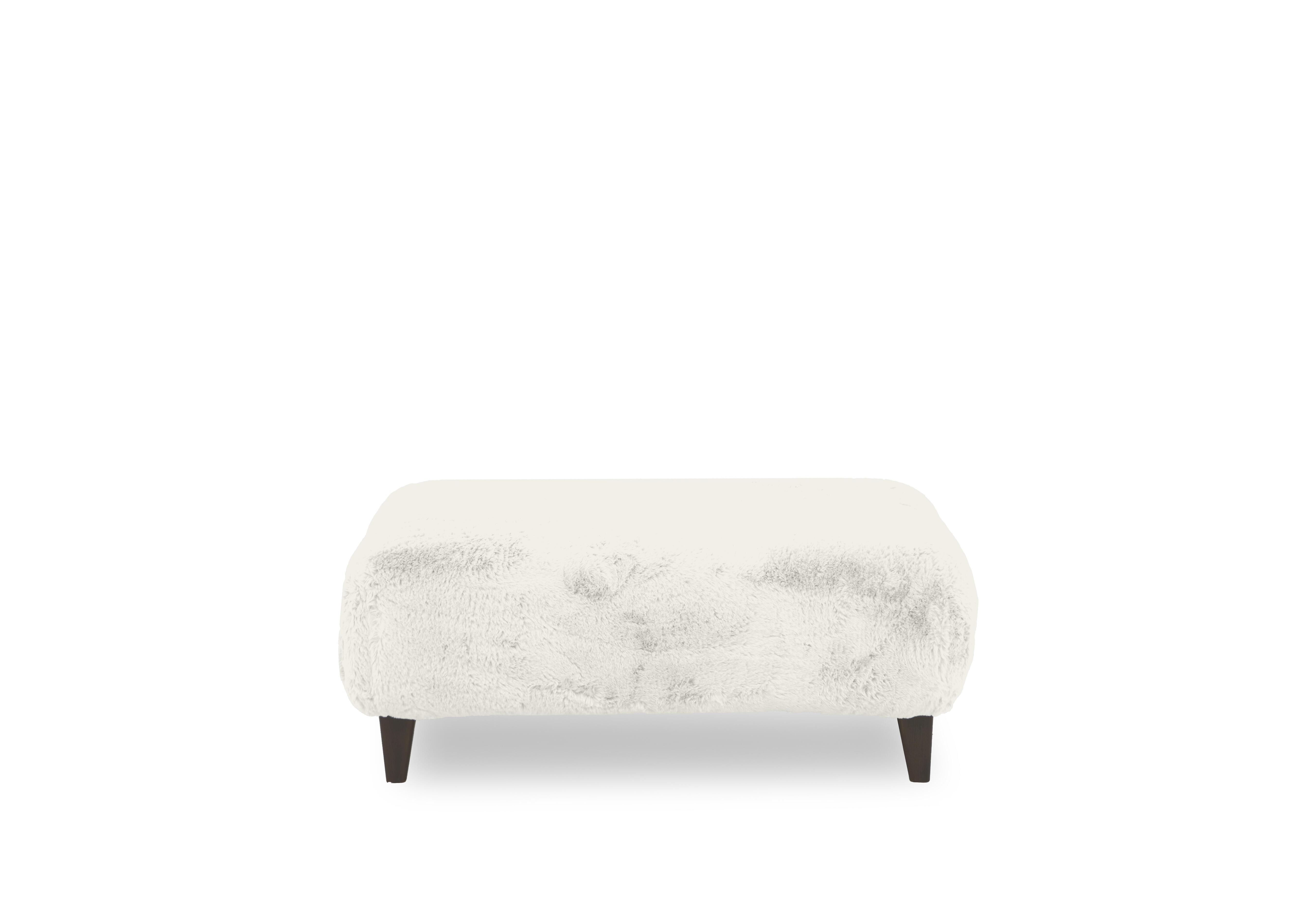 Aphrodite Footstool in Bear Ivory Dw Ft on Furniture Village