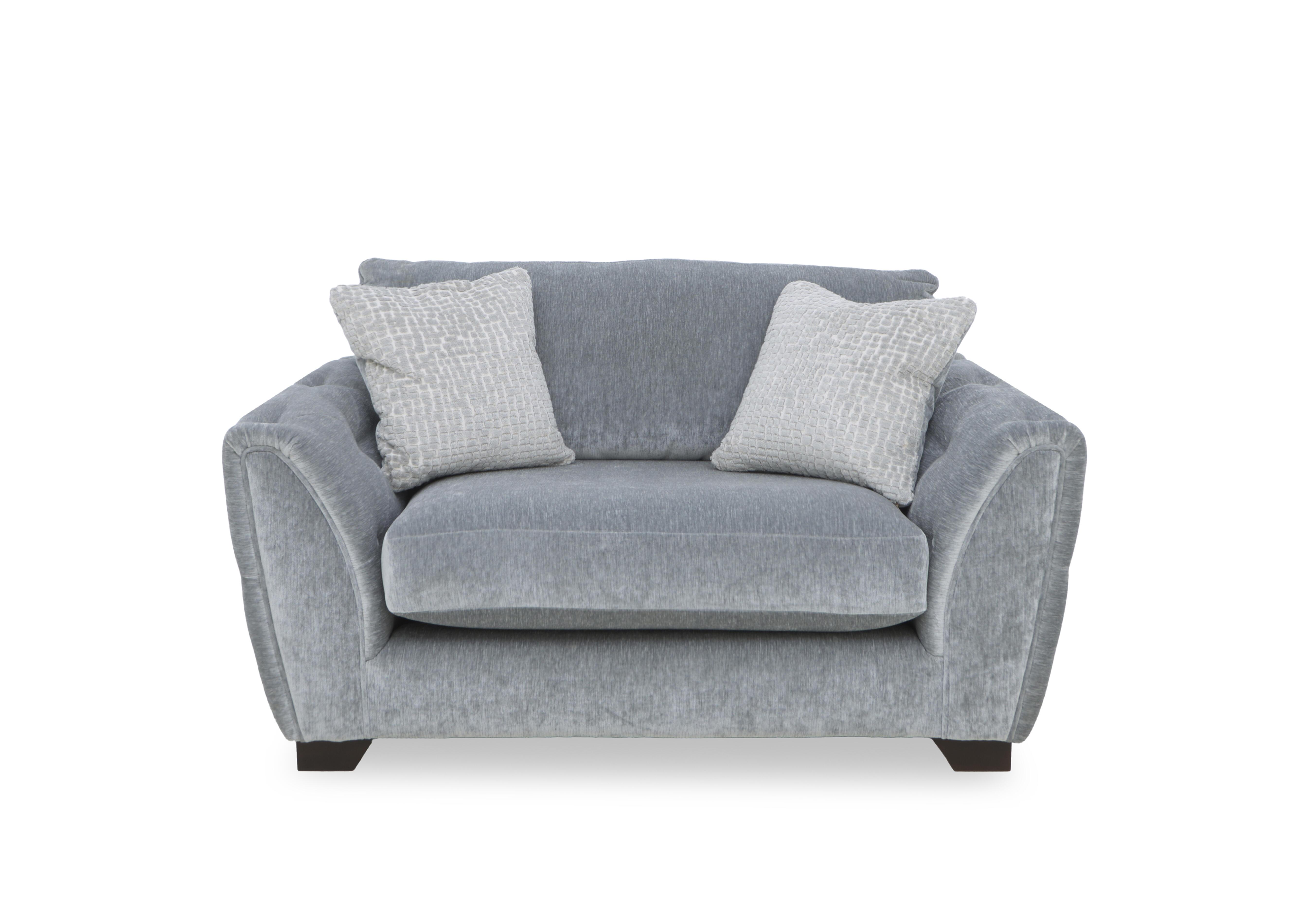 Oh So Glam Aphrodite Snuggler Chair in California Mist Dw Ft on Furniture Village