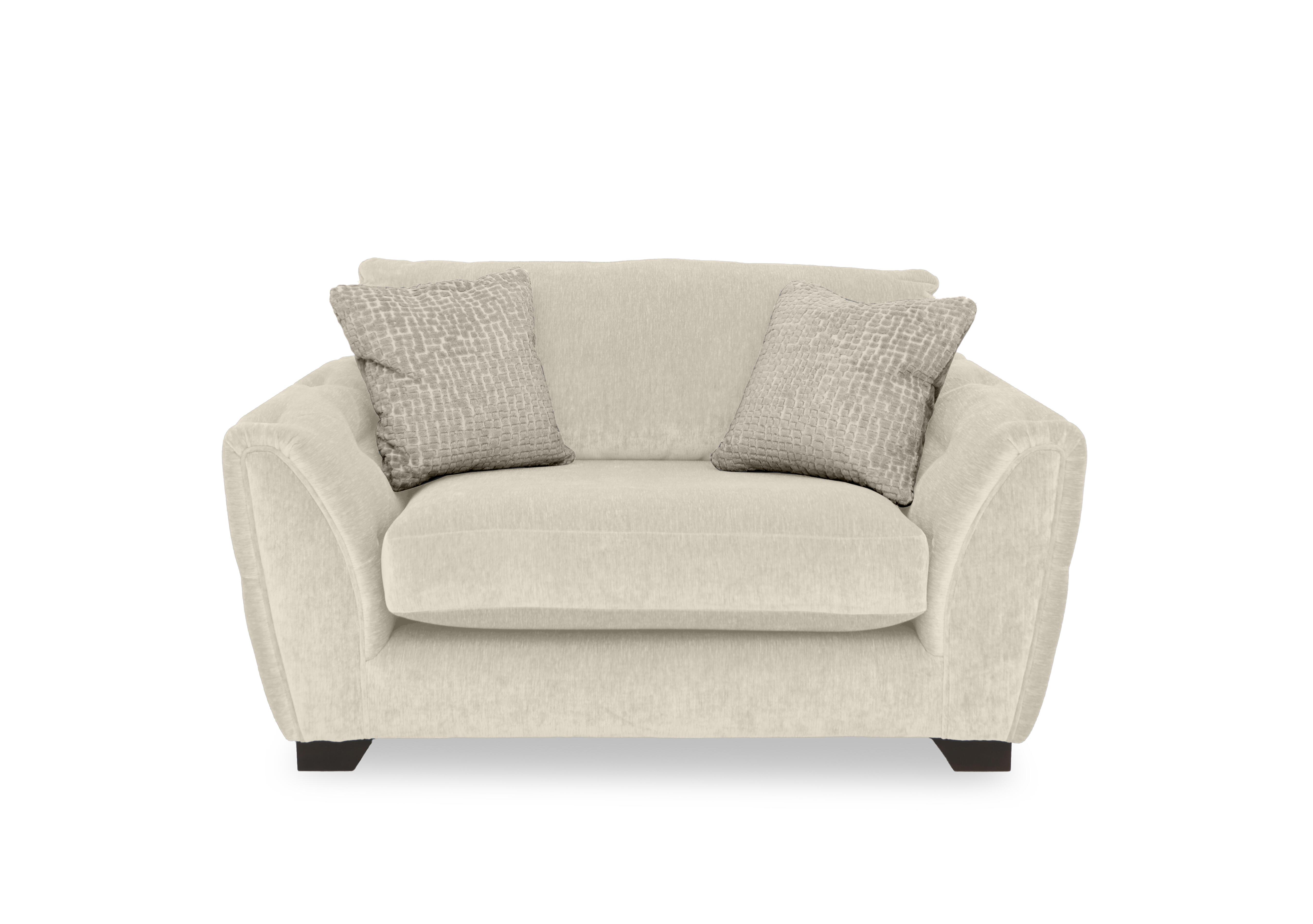 Oh So Glam Aphrodite Snuggler Chair in California Natural Dw Ft on Furniture Village