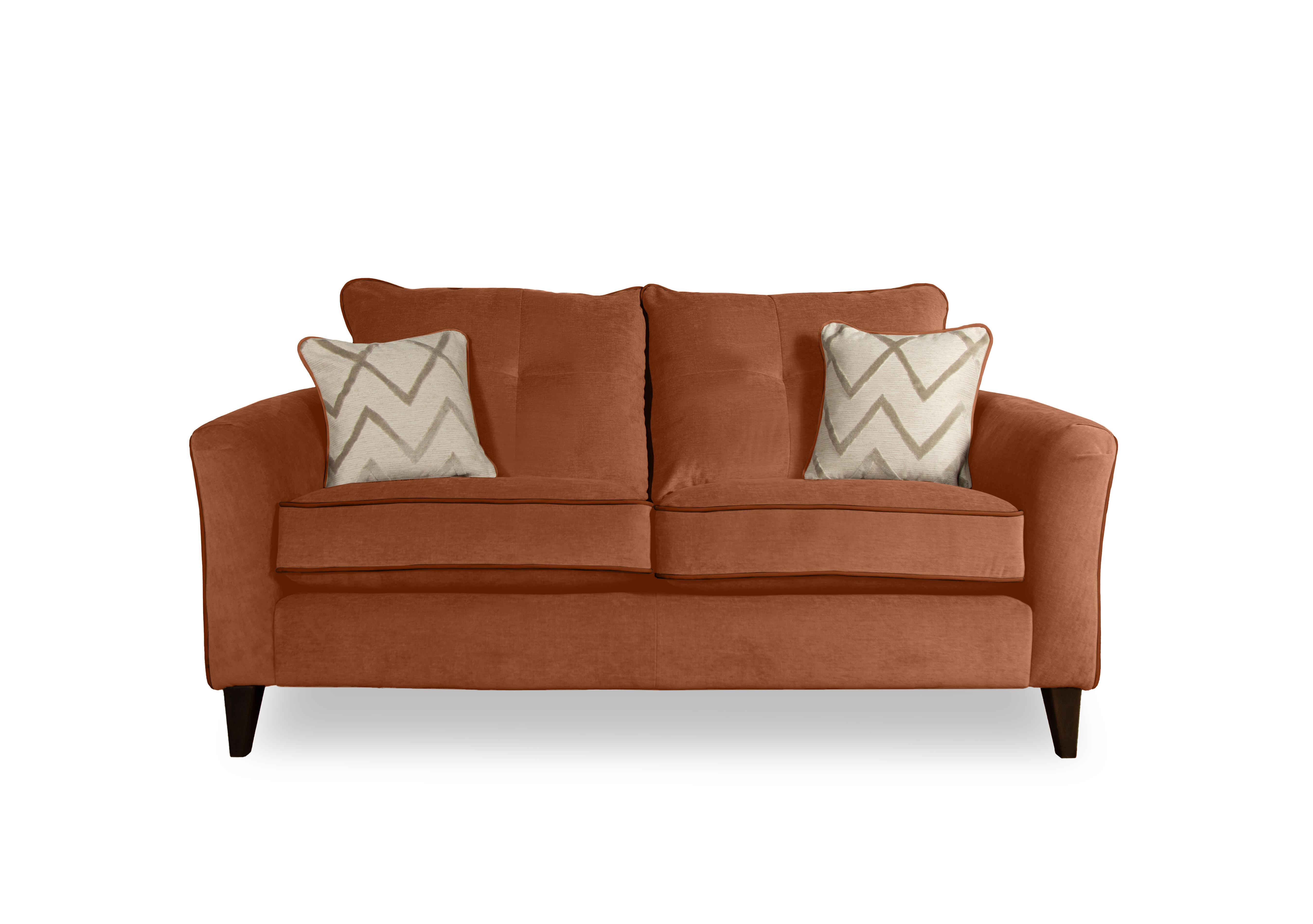 Soho 2 Seater Classic Back Sofa in Garda Apricot Cp Dw Ft on Furniture Village
