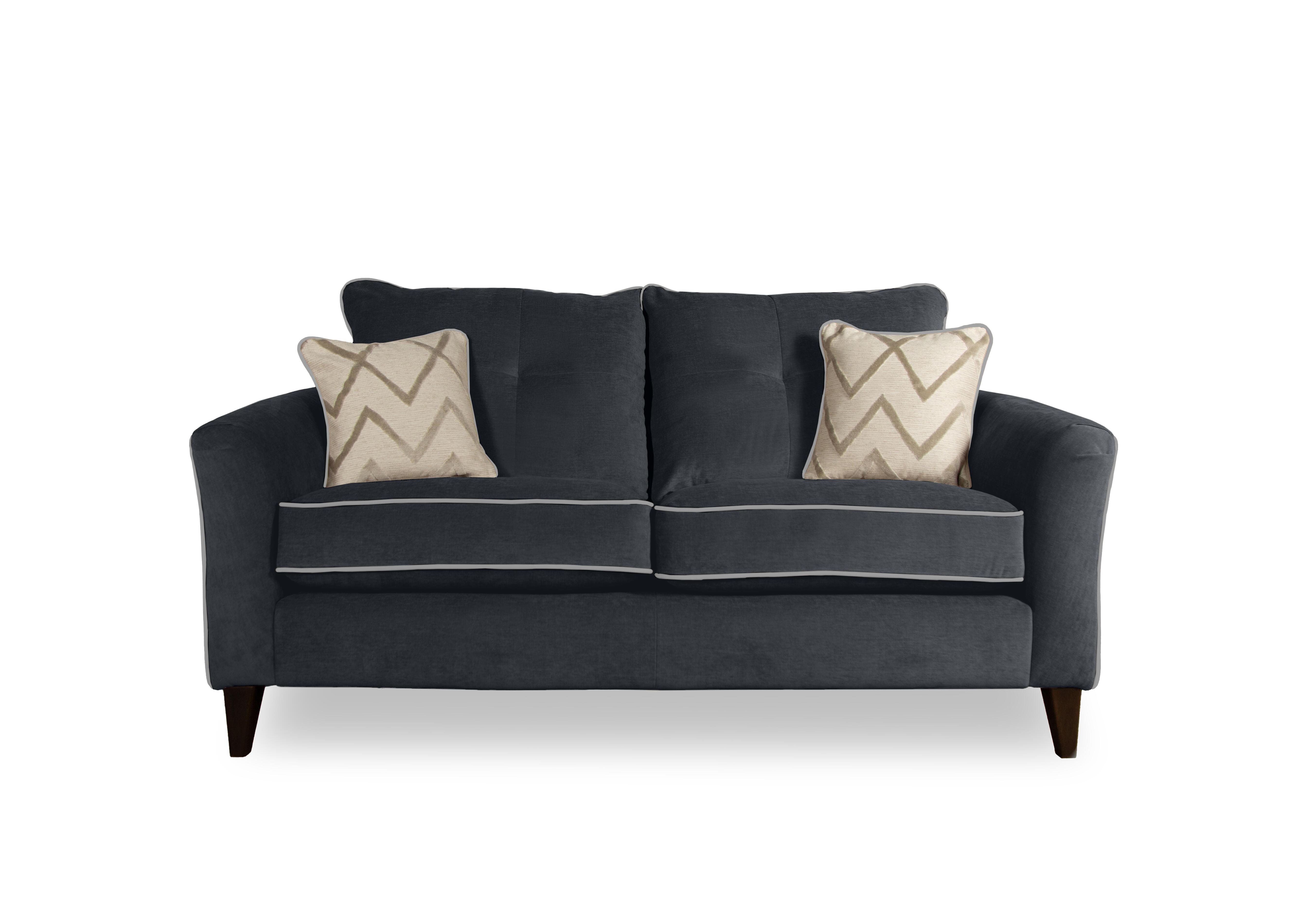 Soho 2 Seater Classic Back Sofa in Garda Carbon Cp Dw Ft on Furniture Village