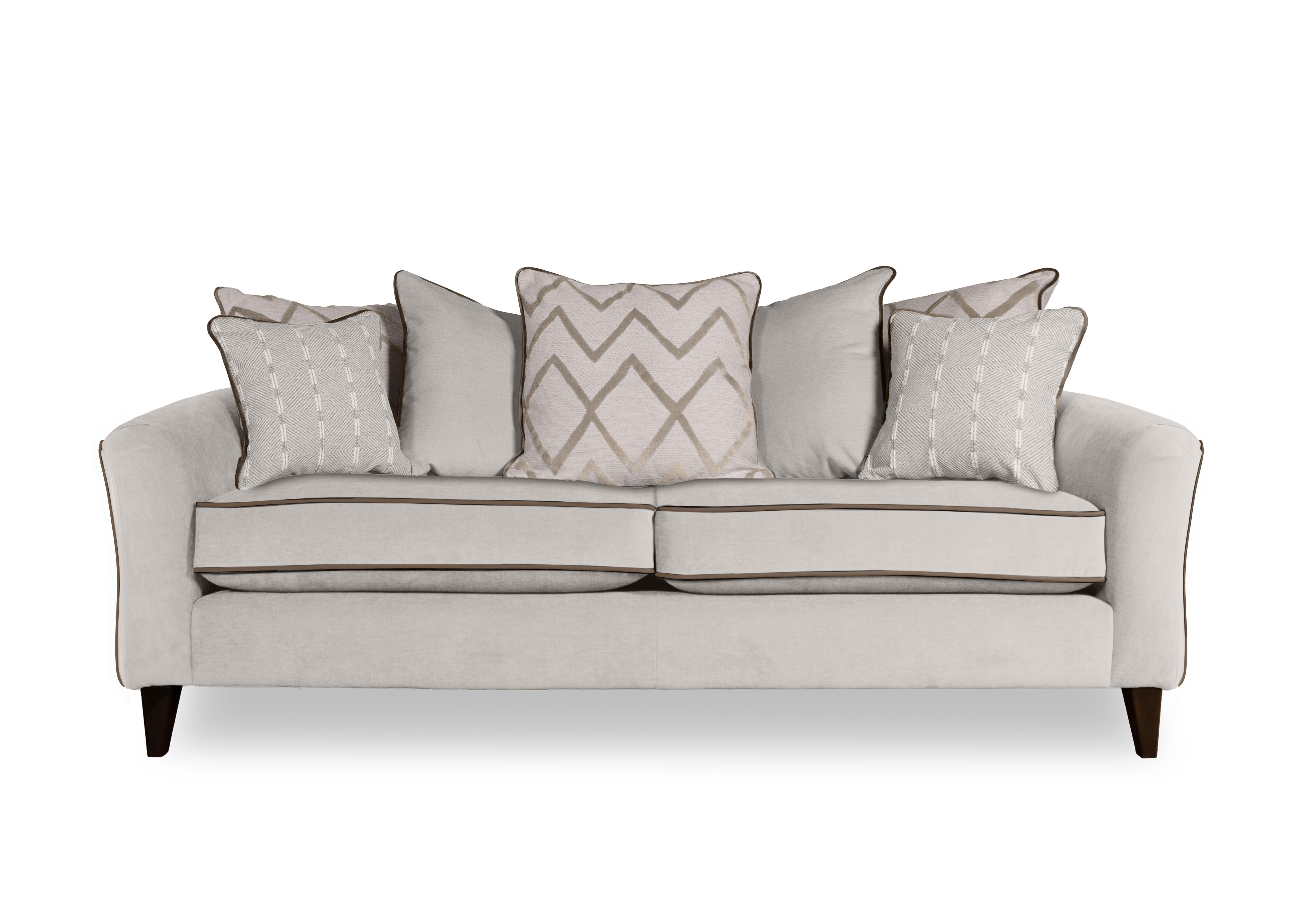 Soho 4 Seater Scatter Back Sofa in Garda Calluna Cp Dw Ft on Furniture Village