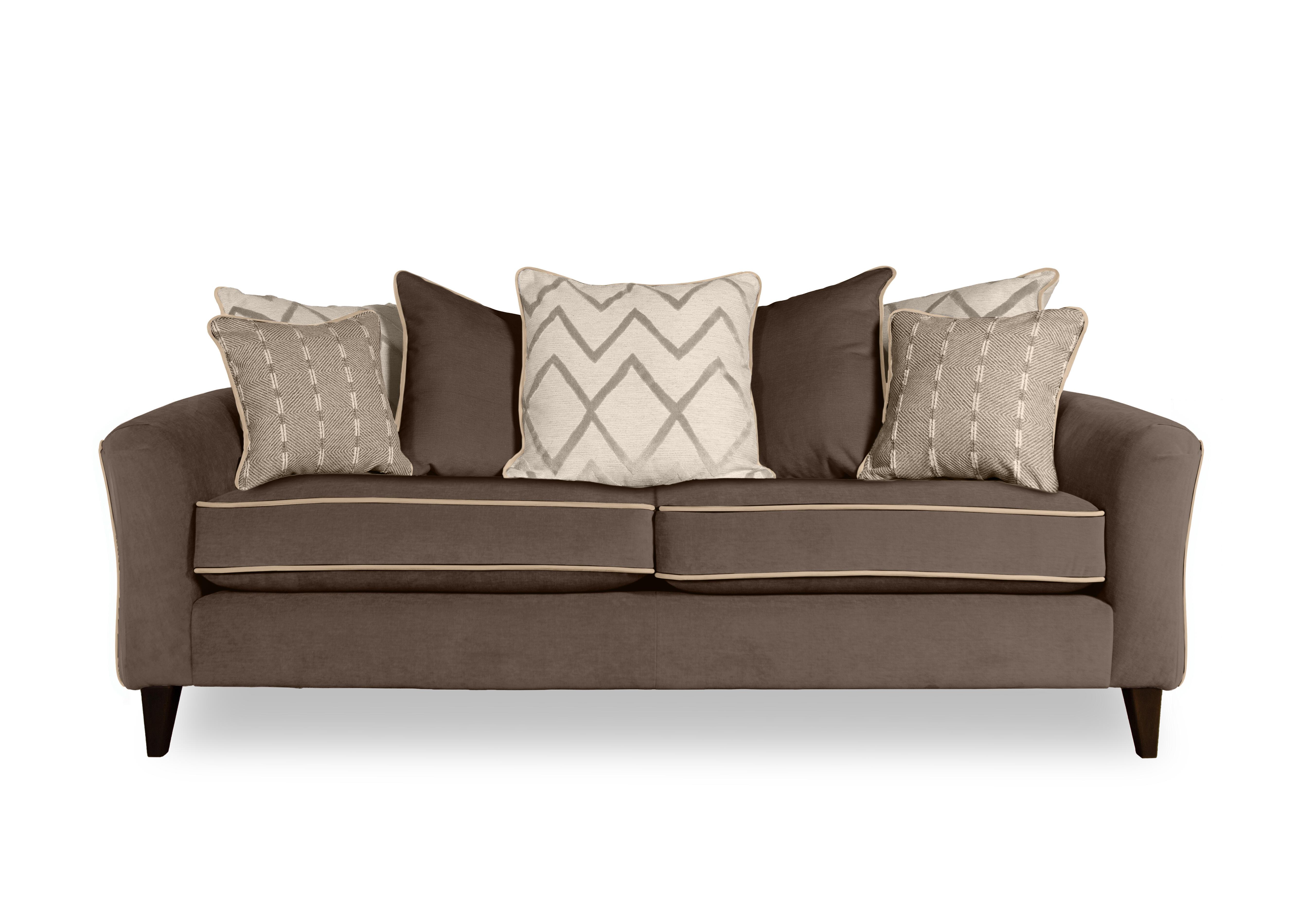 Soho 4 Seater Scatter Back Sofa in Garda Moody Cp Dw Ft on Furniture Village