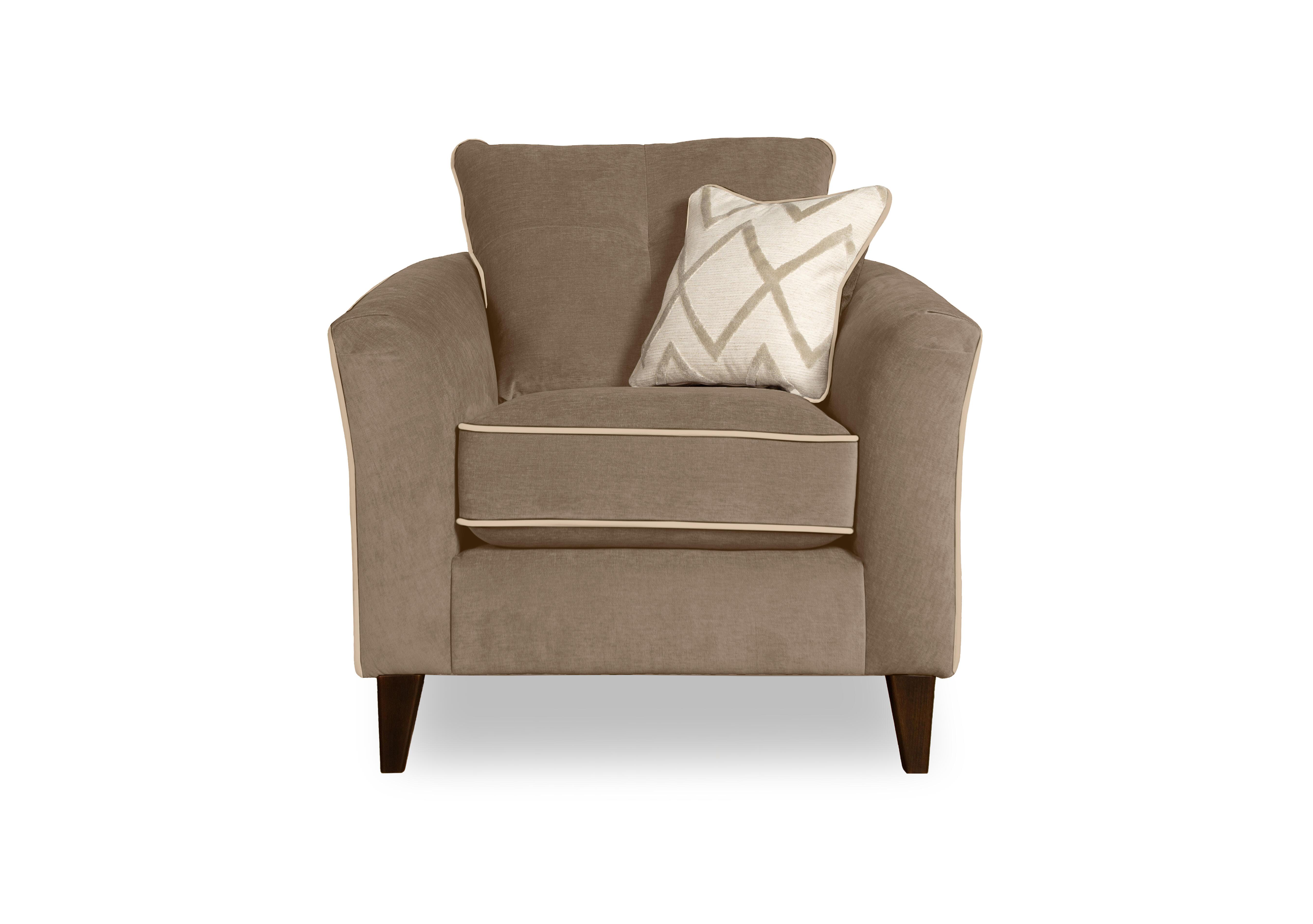 Soho Armchair in Garda Acier Cp Dw Ft on Furniture Village